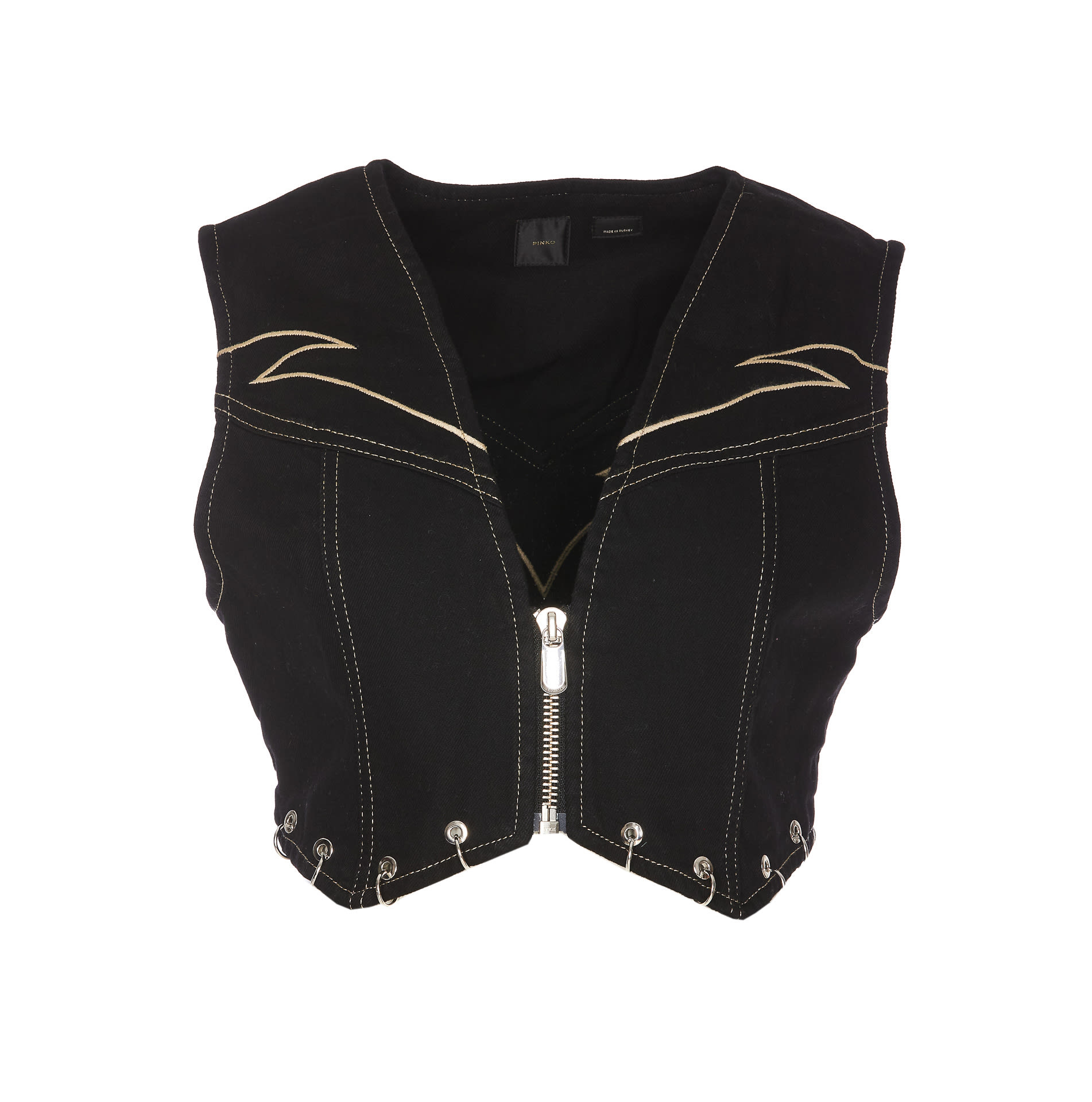 【関税込み】PINKO BABILONIA' BLOUSON Pinko Dracula Vest | italist