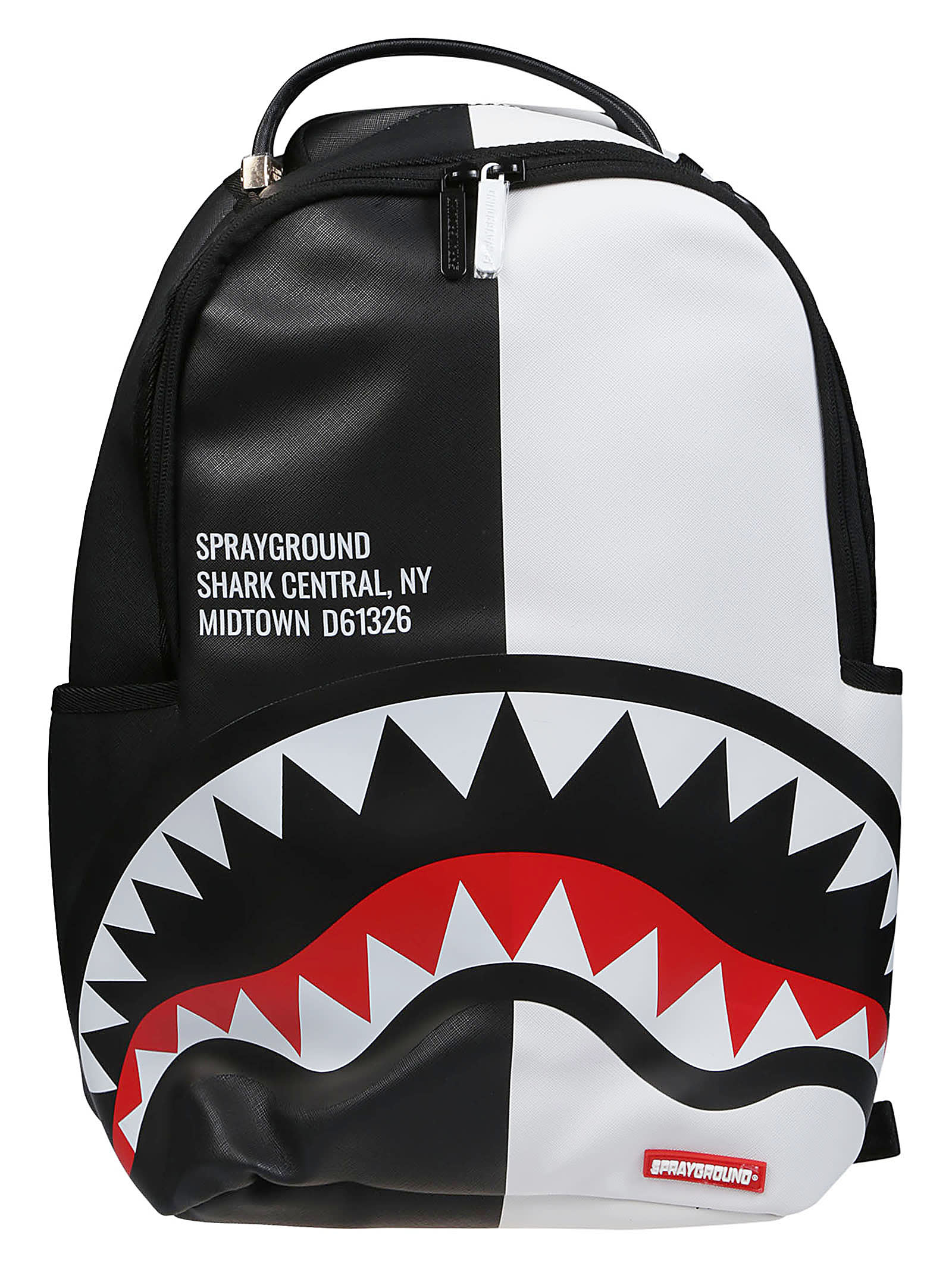 Sprayground Unisex Shark Central 2.0 Black DLXSV Backpack