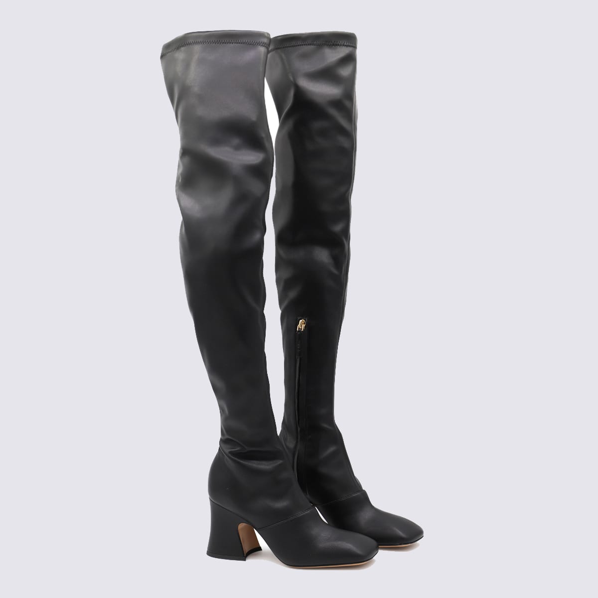 Chloé Black Leather Boots | italist