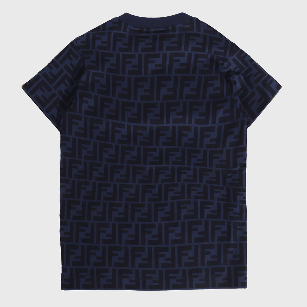 Fendi Blue Cotton T-shirt | italist