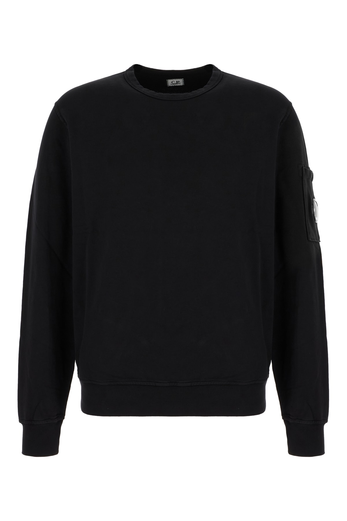 スウェット・トレーナー C.P. COMPANY BLACK STRETCH COTTON SWEATSHIRT Cotton fleece sweatshirt in black - C P Company | Mytheresa