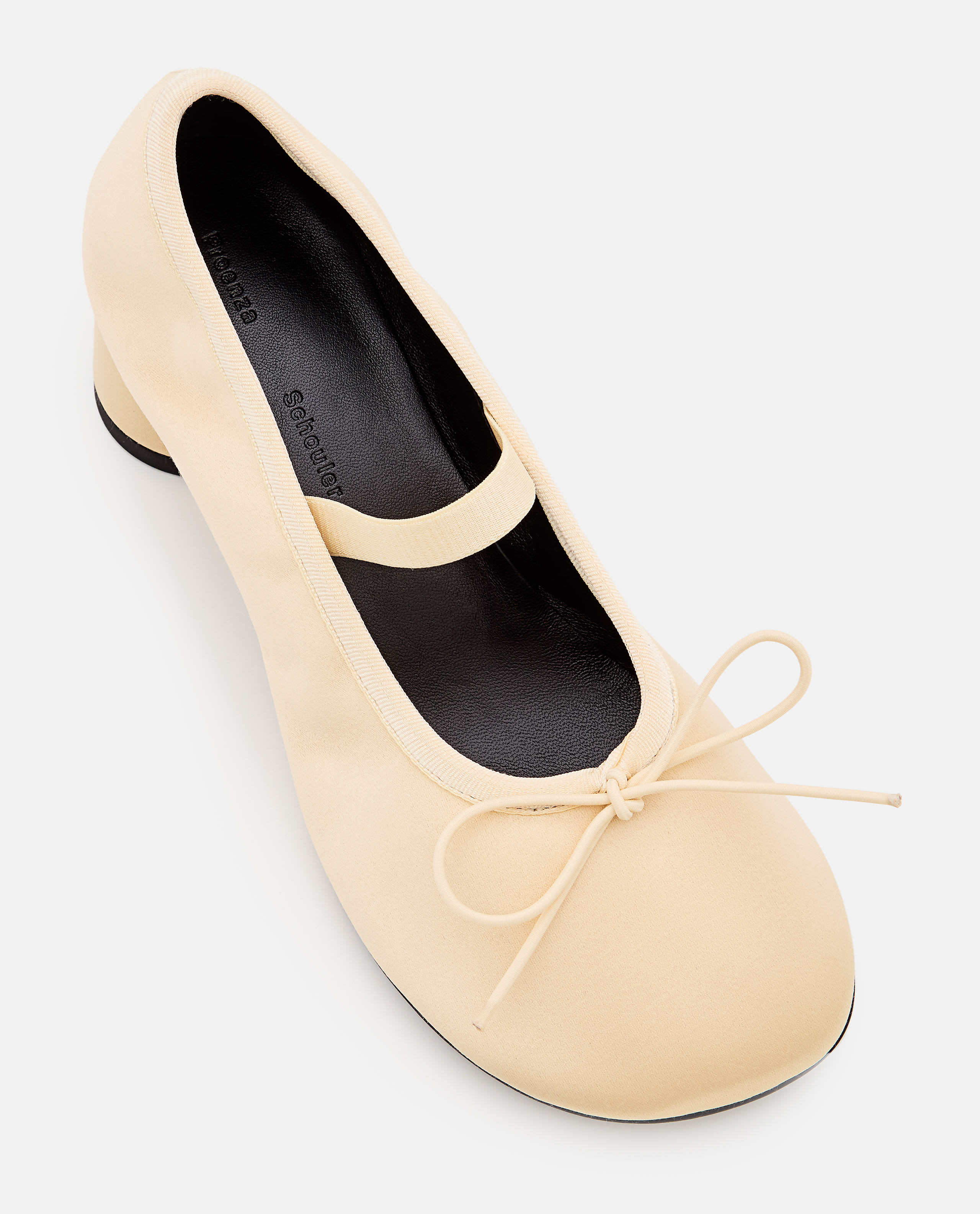 〈Proenza Schouler〉グローブ装飾バレエフラット（関税込み） Proenza Schouler Glove Leather Ballet Flats - Yellow - 30