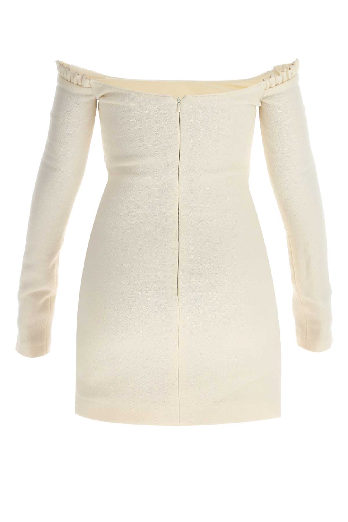 【送料&関税込】Khaite Ivory Wool Octavia Mini Dress Khaite Ivory Wool Octavia Mini Dress | italist