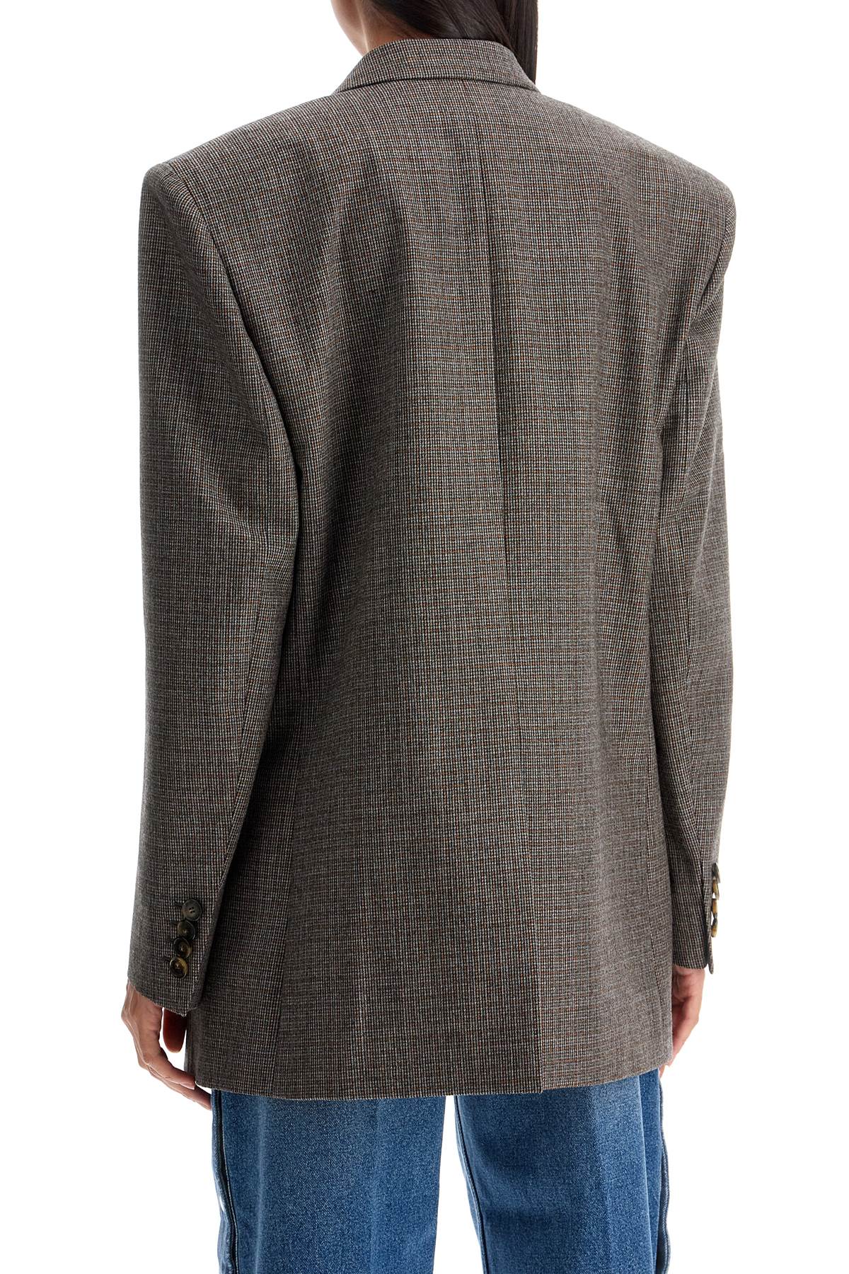 【関税&送料込】Stella Mccartney Embroidered Wool Blend Blaz Stella Mccartney Embroidered birds wool blazer | 453830SFB181000