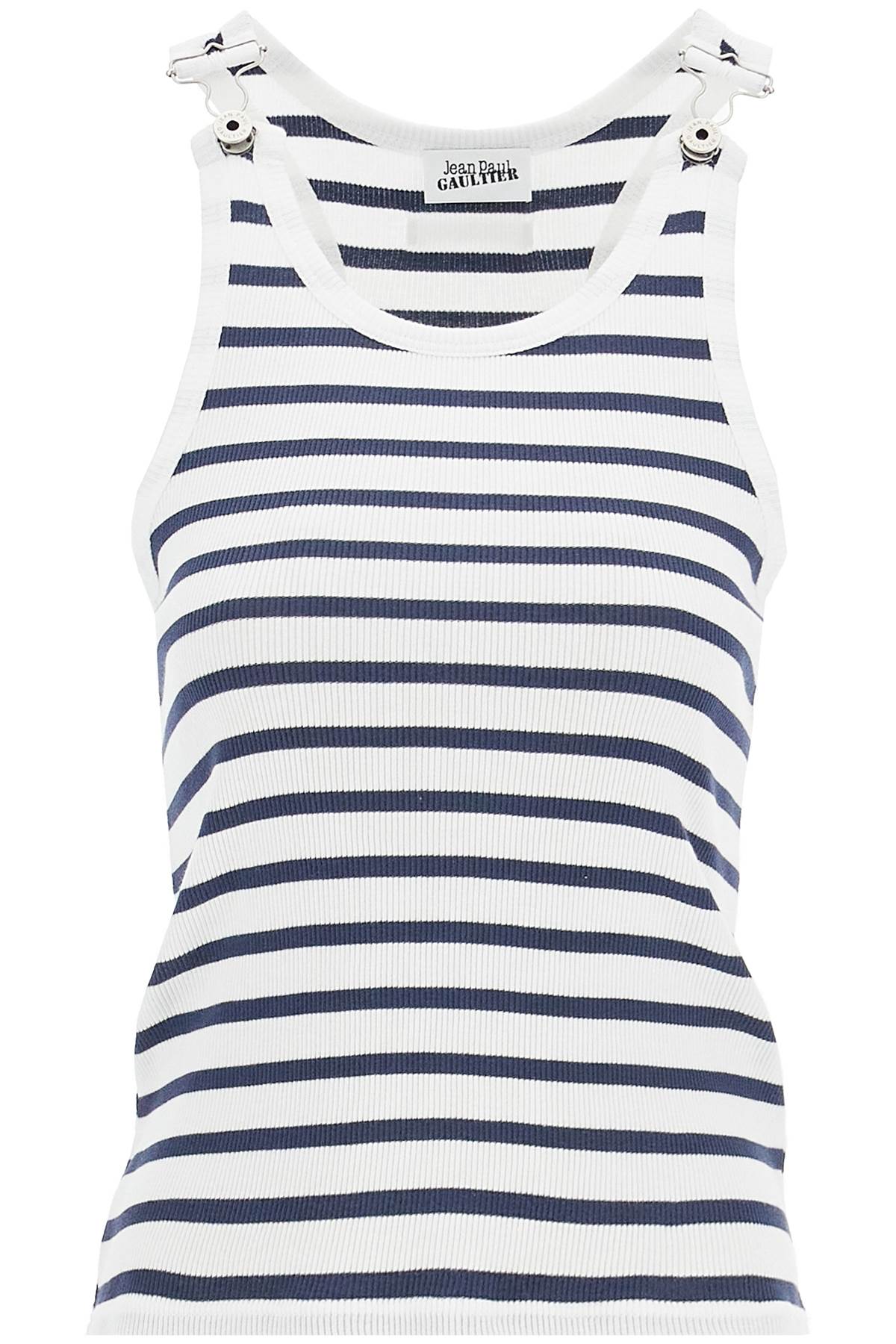トップス Jean Paul Gaultier - stripe tank top 48 Jean Paul Gaultier Striped Sailor Tank Top | italist, ALWAYS LIKE