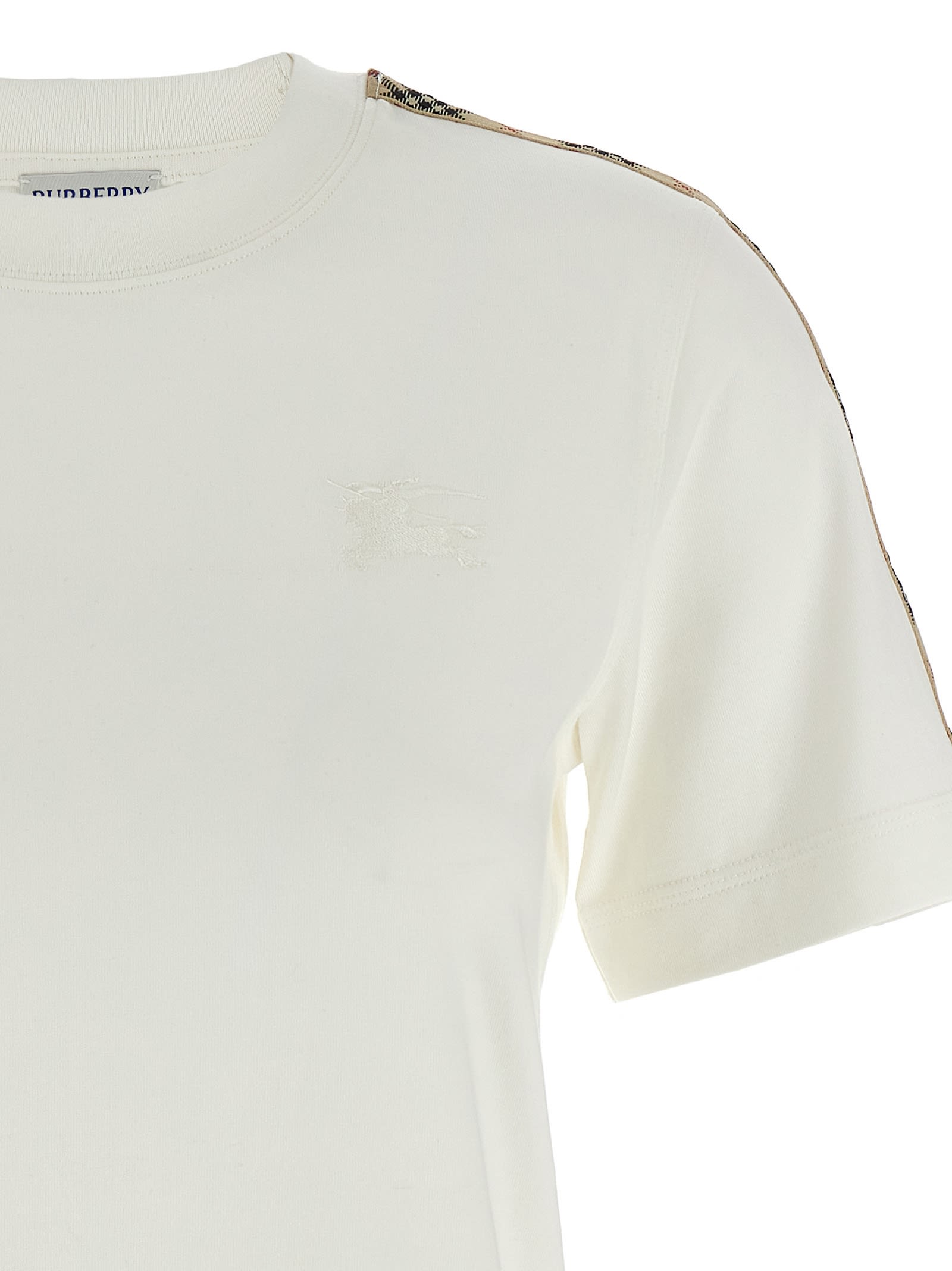 Burberry Check Tape T-shirt | italist