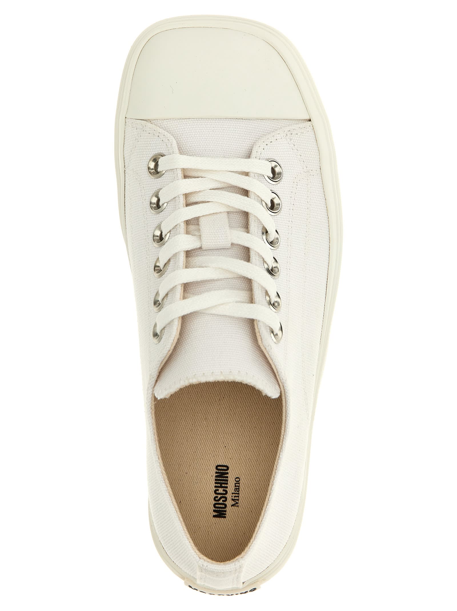 Moschino Canvas Sneakers | italist