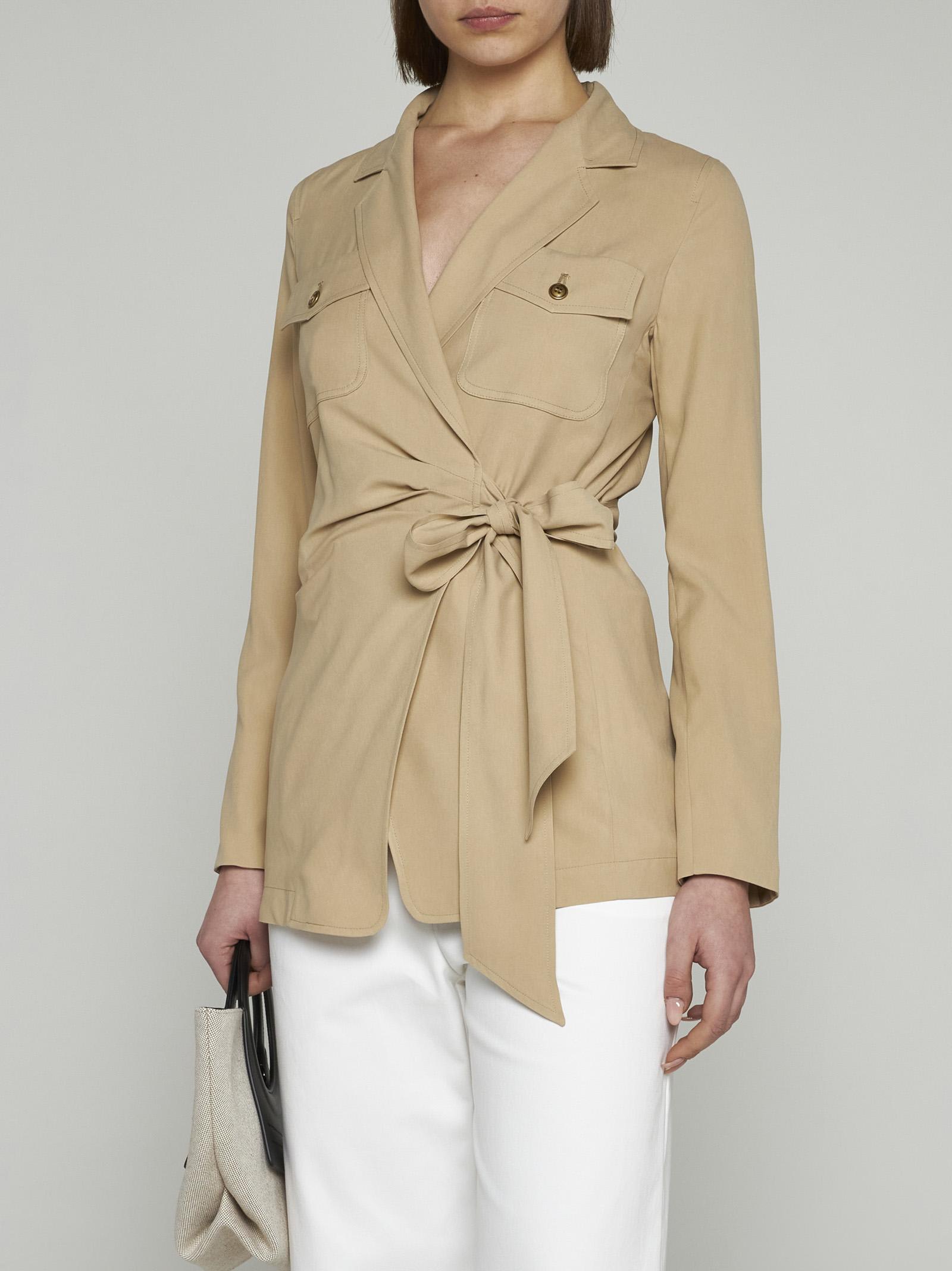 Max Mara Fleur Silk Wrap Jacket | italist