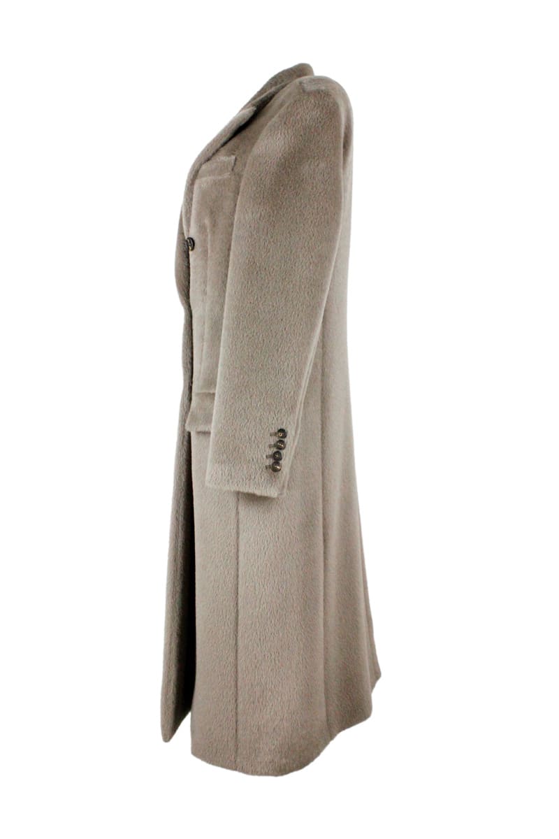 【送料&関税込】Brunello Cucinelli Long Coat In Alpaca Brunello Cucinelli Long Coat In Alpaca | italist