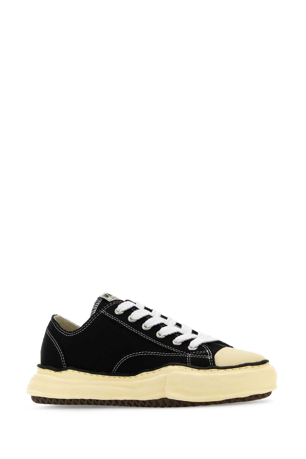 MIHARA YASUHIRO｜ (I12TS513 BLACK) Mihara Yasuhiro Black Canvas Sneakers | italist