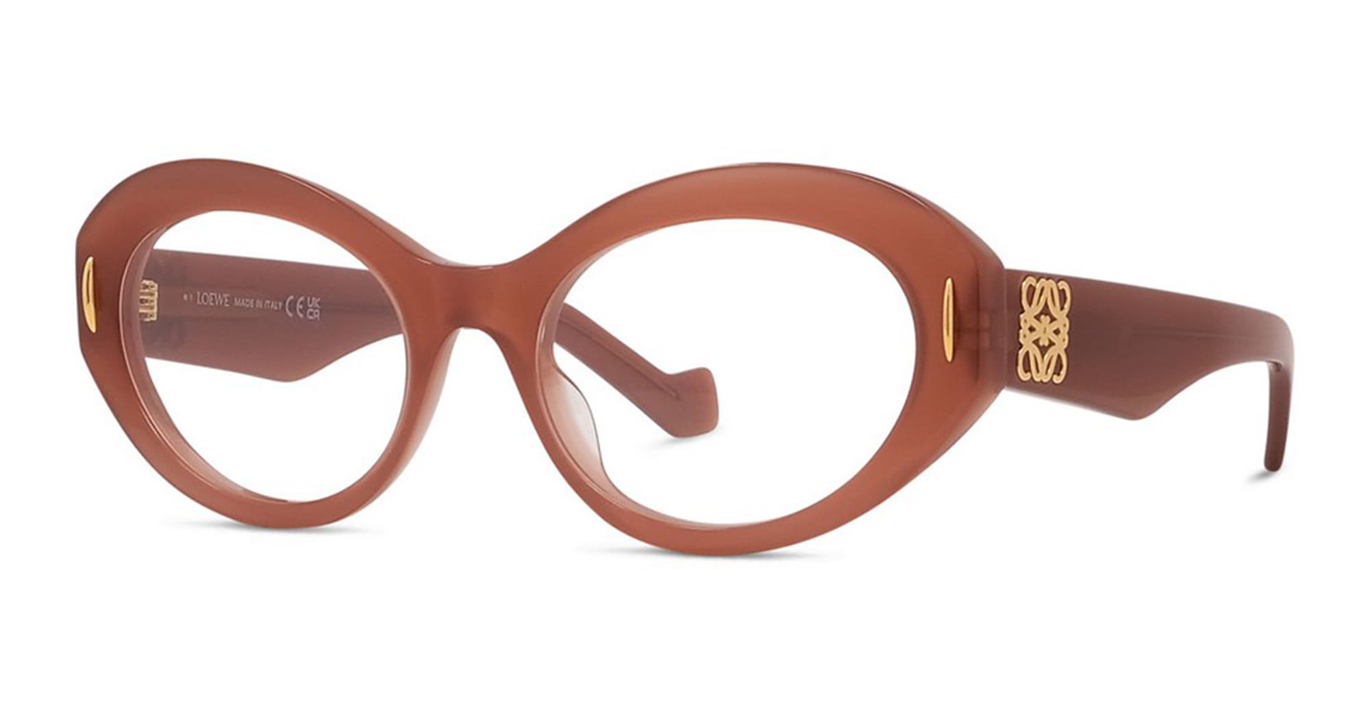 【送料&関税込】Loewe Lw50090i - Brown Rx Glasses Loewe Lw50090i - Brown Rx Glasses | italist