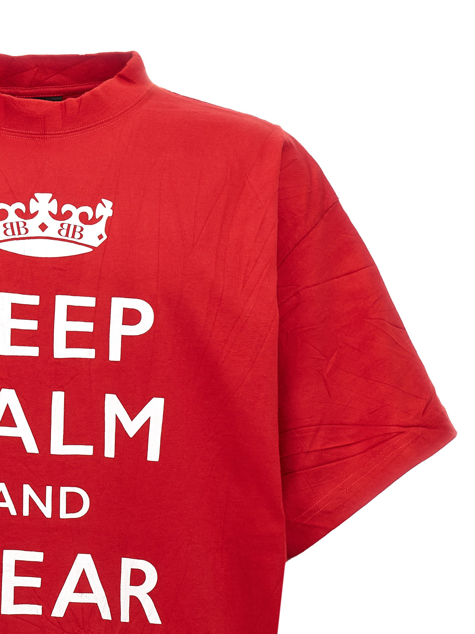 BALENCIAGA KEEP CALM Tシャツ Balenciaga 'keep Calm' T-shirt | italist