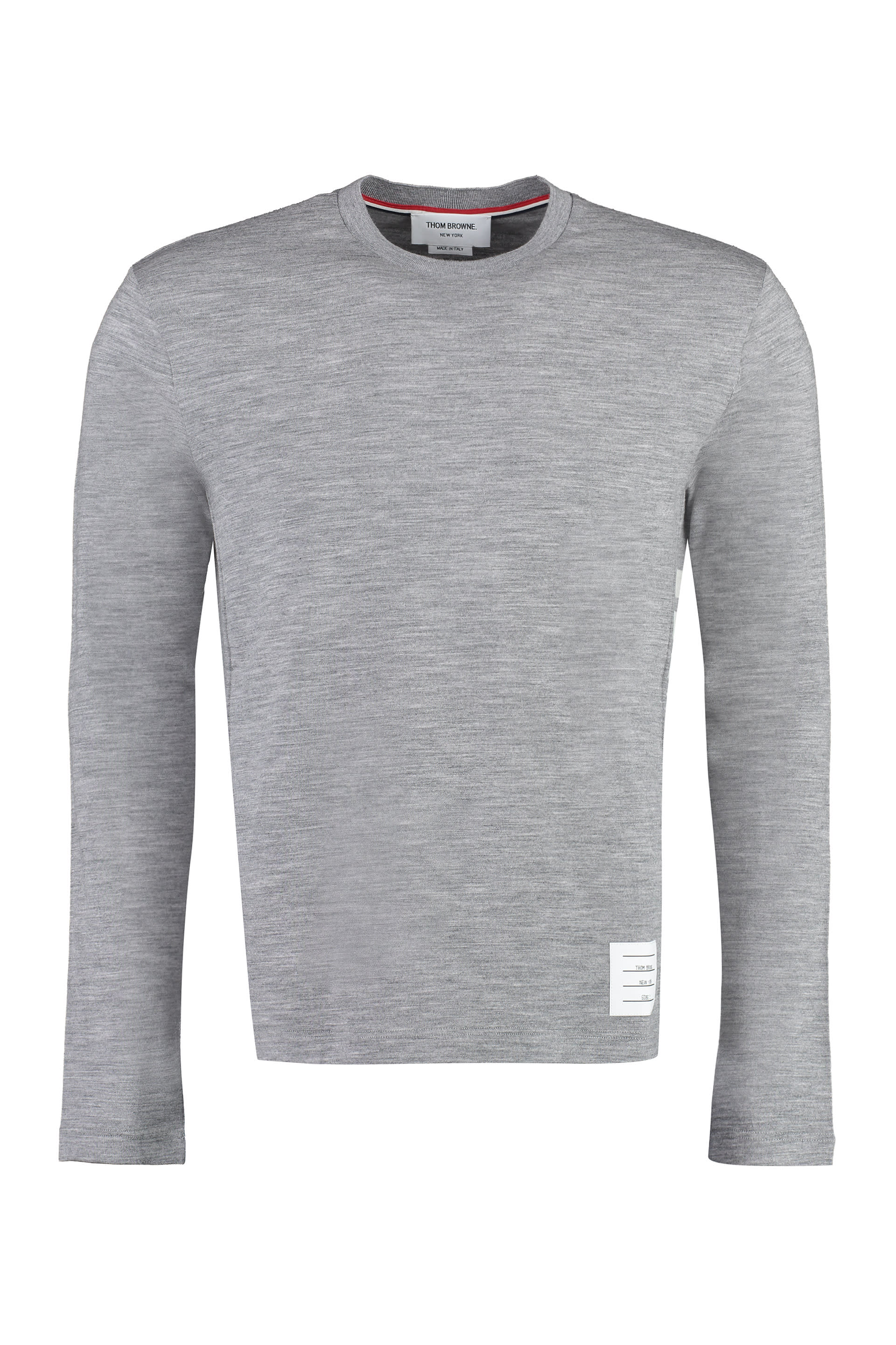 【送料&関税込】Thom Browne Long Sleeve Wool T-shirt Thom Browne Long Sleeve Wool T-shirt | italist
