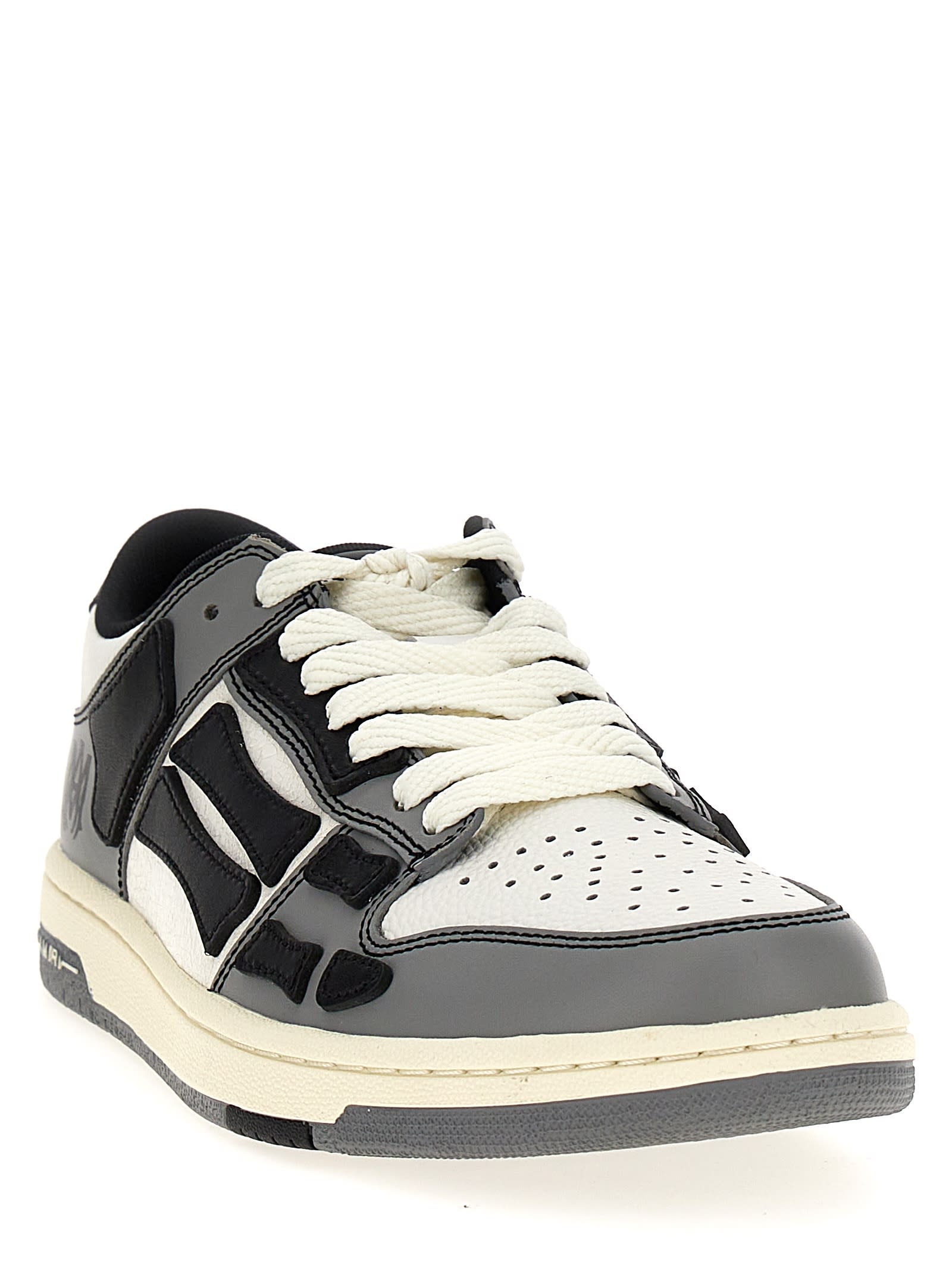 【関税込み】AMIRI VARSITY SKEL TOP LOW' SNEAKERS AMIRI 'varsity Skel Top Low' Sneakers | italist
