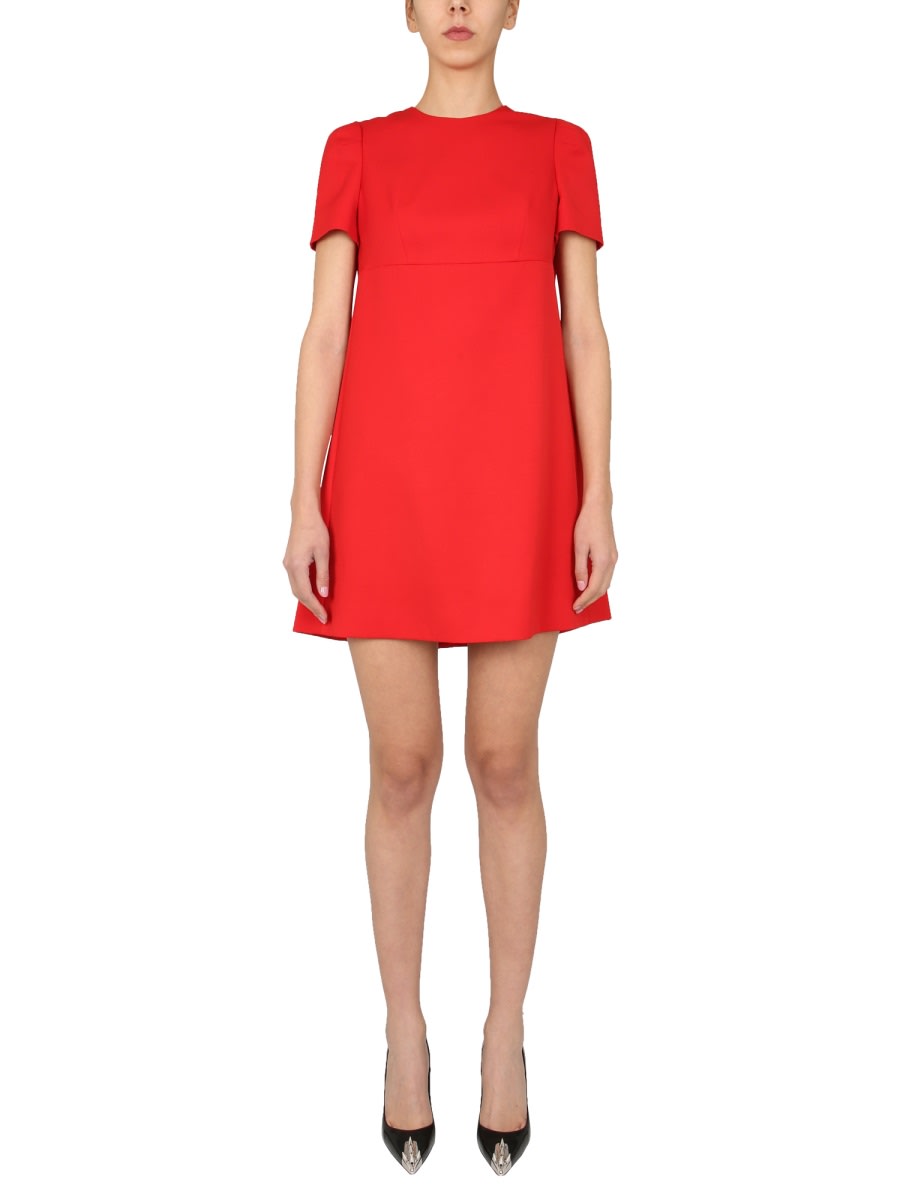 ワンピース alexander mcqueen SS21 DRESS WITH CAPE (646250_QJAAC6610) Alexander McQueen Dress With Cape | italist