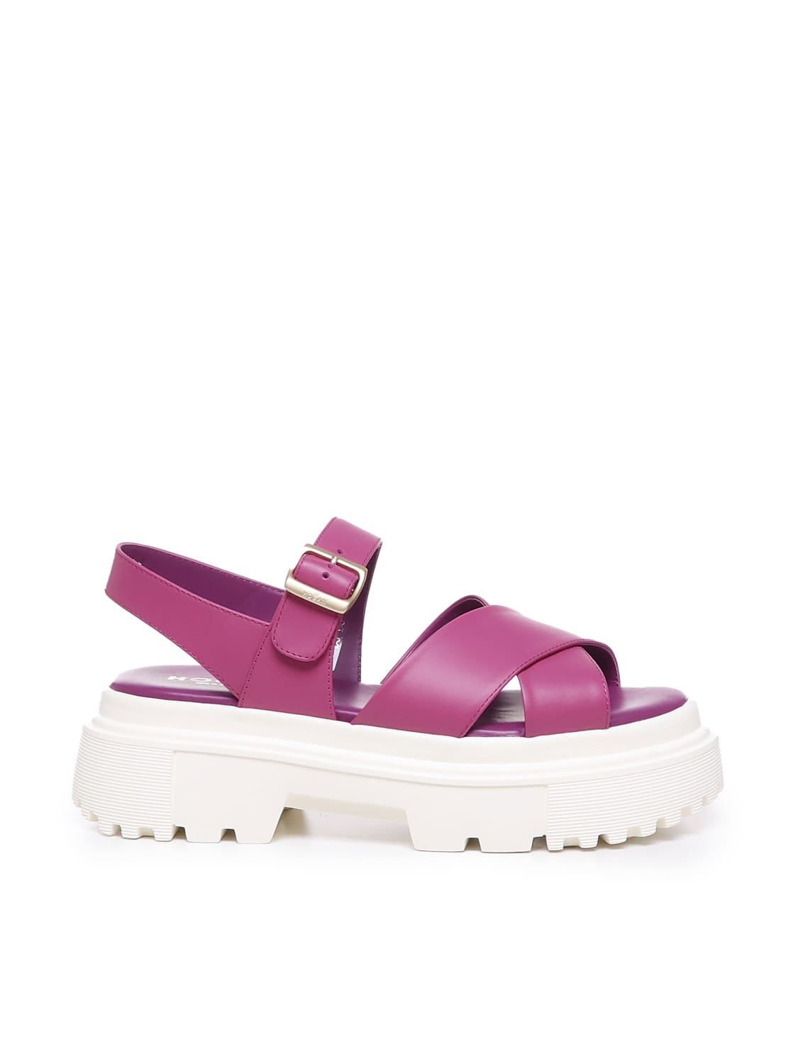 Hogan H644 Crossover Strap Chunky Sandals | italist, ALWAYS