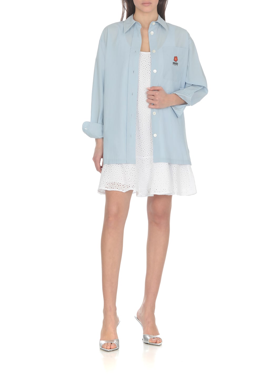 【送料&関税込】Kenzo Broderie Anglaise Dress Kenzo Broderie Anglaise Dress | italist