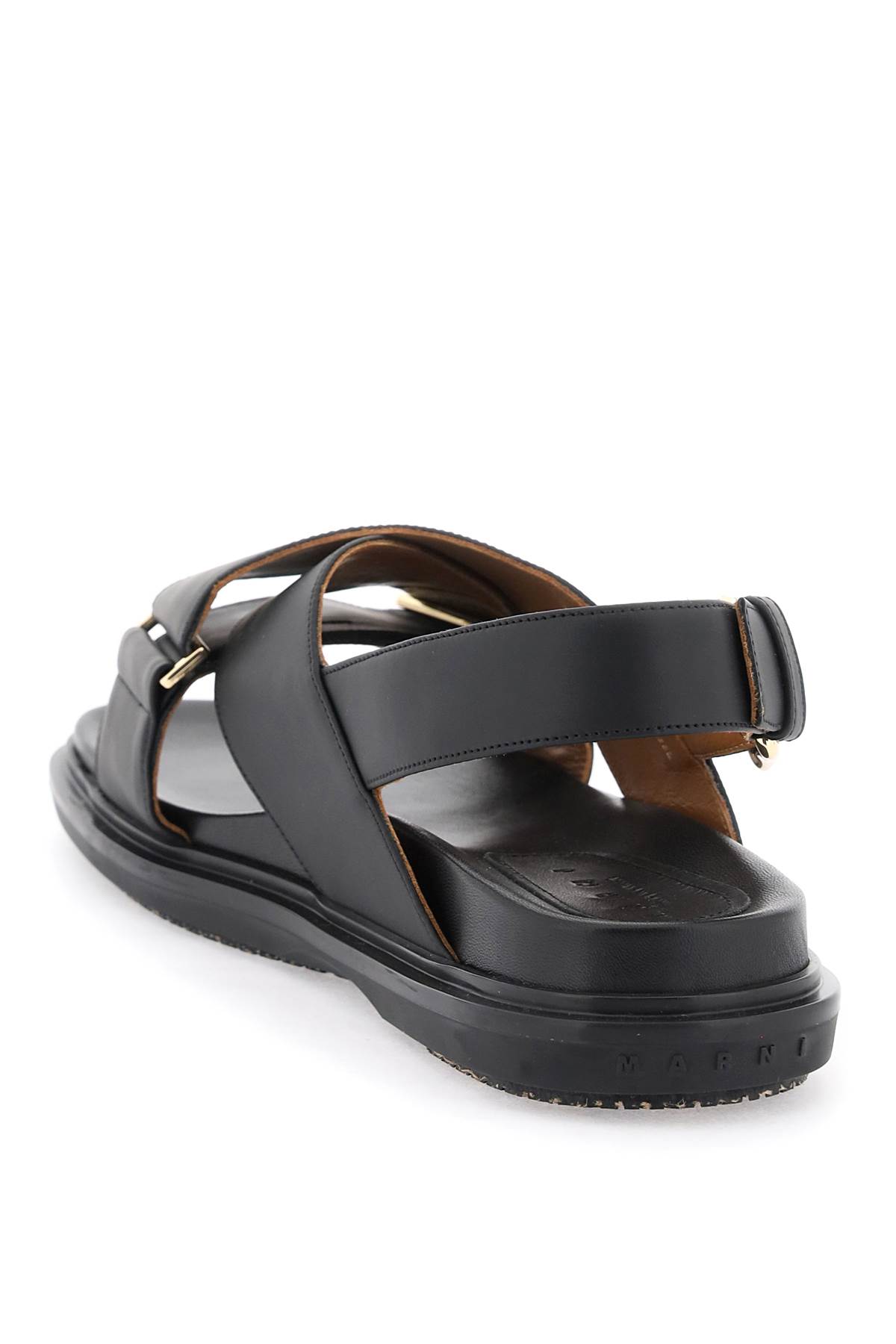 Marni 'fussbett' Crossed Sandals | italist