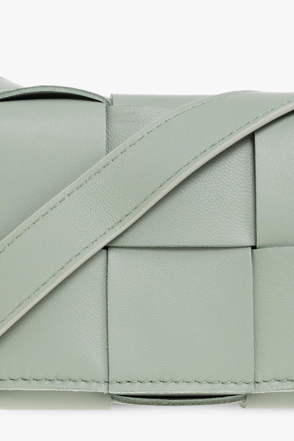 Bottega Veneta Cassette Crossbody Bag Pistachio