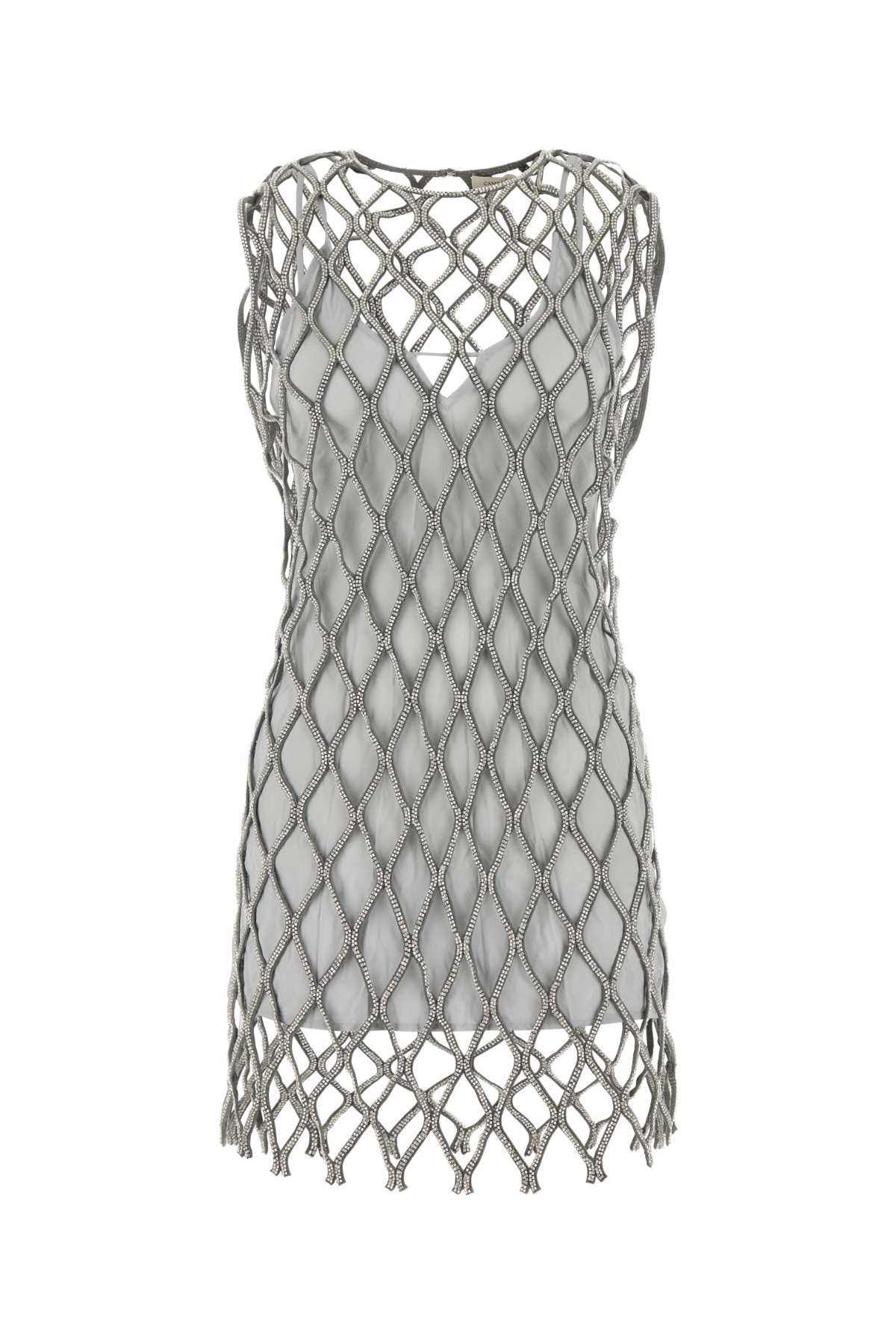 ワンピース camilla and marc Embellished mesh Rococo mini dress Camilla and Marc Embellished Mesh Rococo Mini Dress