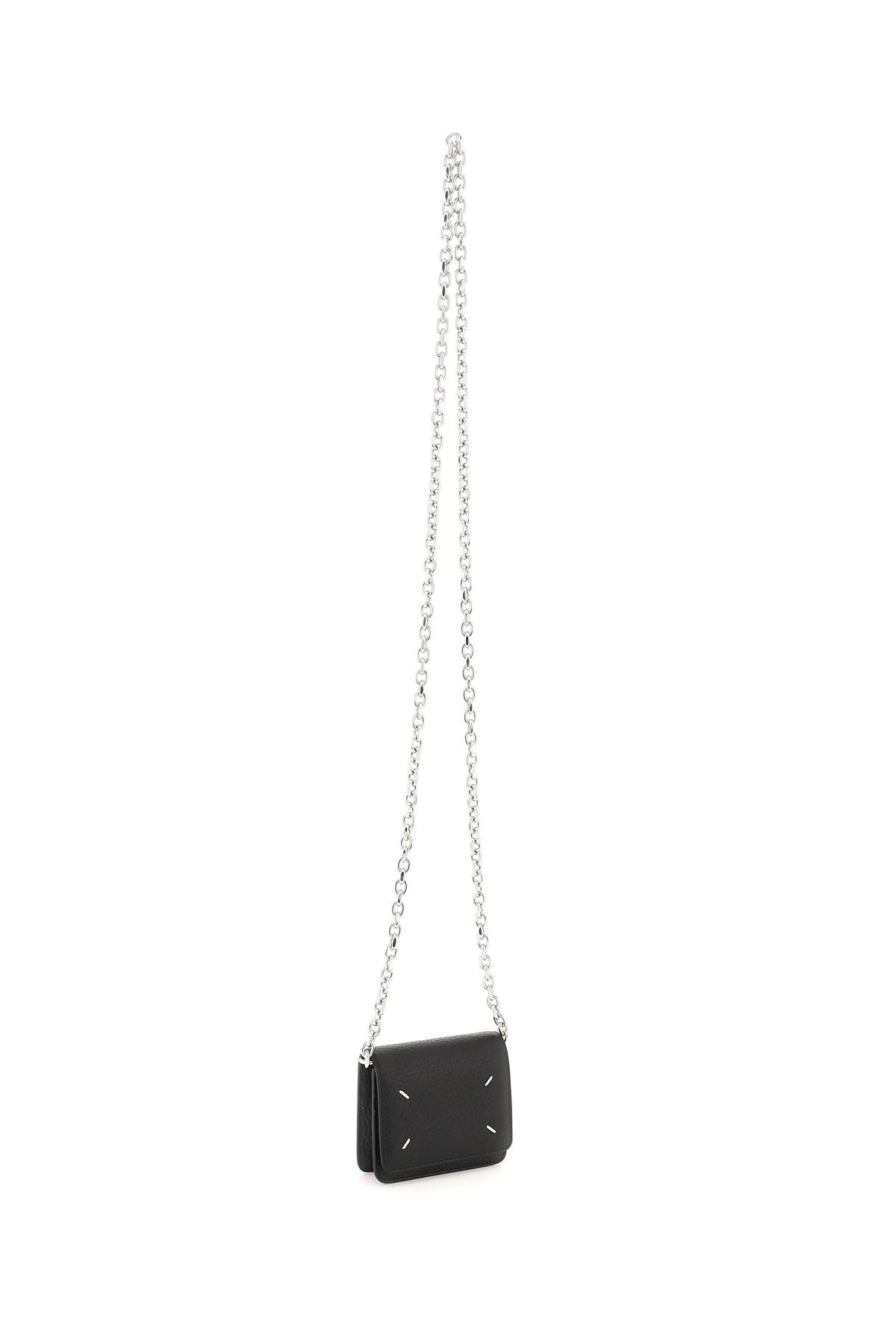 Maison Margiela Small Wallet With Chain Shoulder Strap