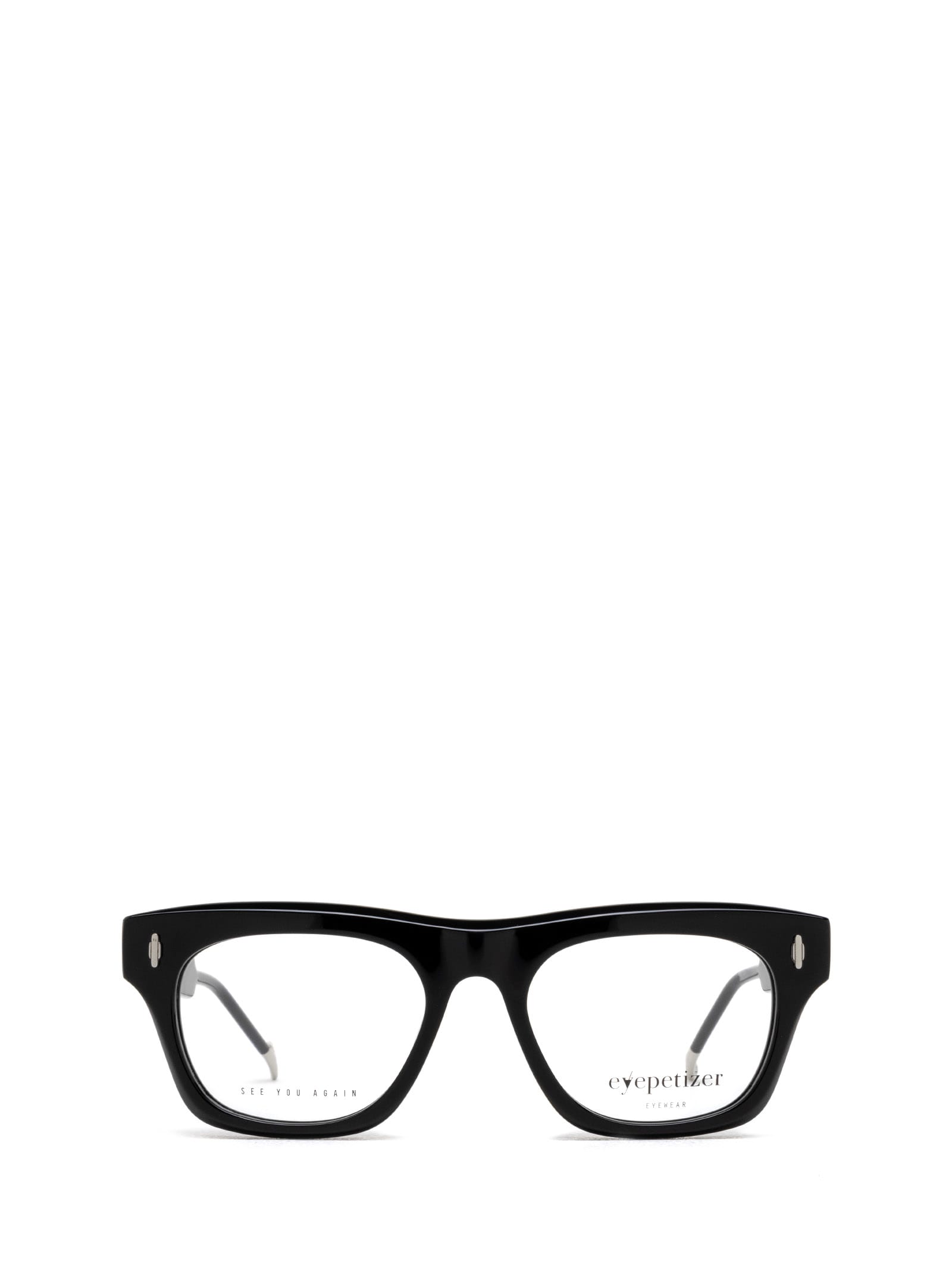 Eyepetizer Marcello Black Glasses | italist