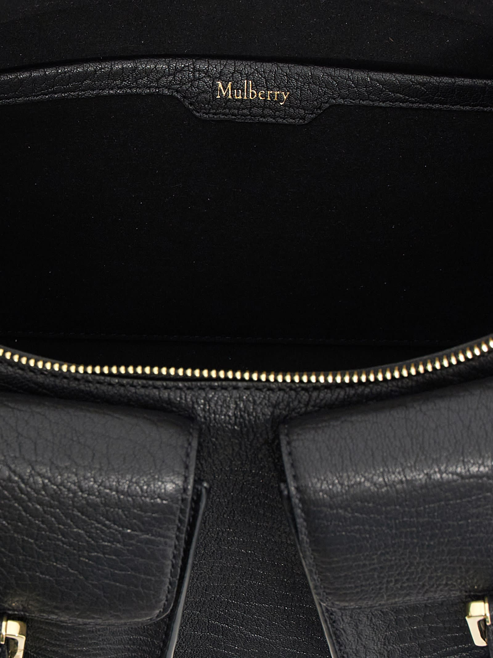 ショルダーバッグ・ポシェット Mulberry FW25 'Maggie' shoulder bag (HH9725674 A100) Mulberry | Maggie Shoulder Bag | Black Natural Grain | Women