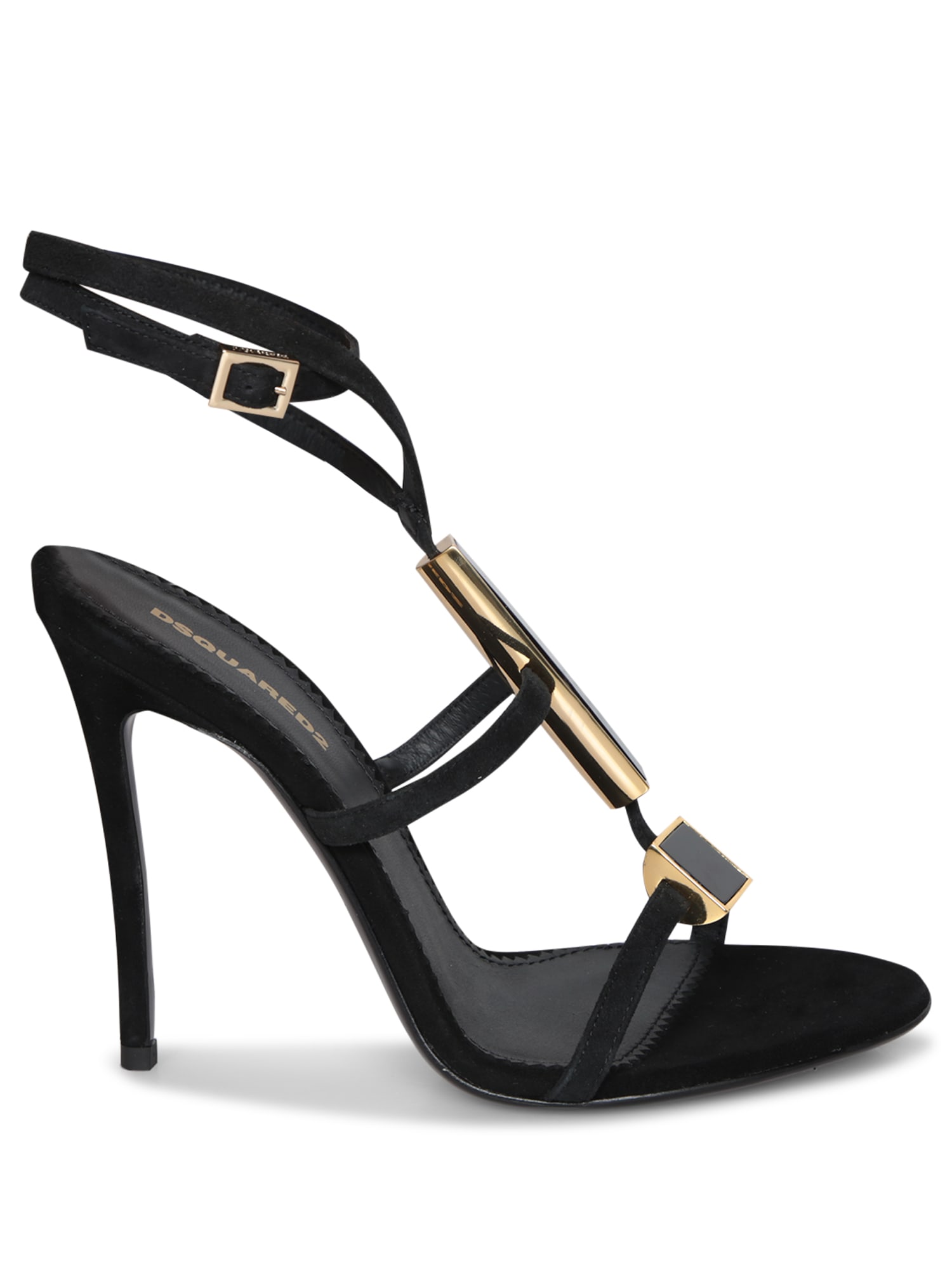 【送料&関税込】Dsquared2 Black Stones High Heel Sandals Dsquared2 Black Stones High Heel Sandals | italist