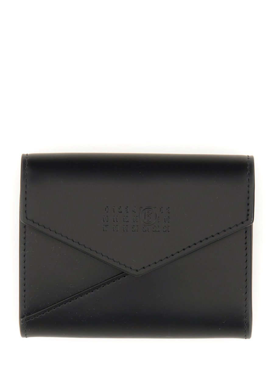 長財布 Mm6 Maison Margiela Wallet With Logo MM6 Maison Margiela Logo Wallet | italist