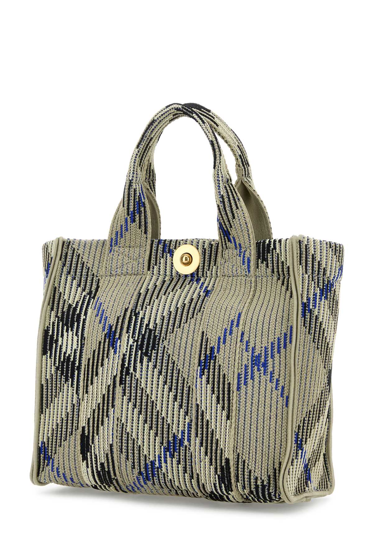 ハンドバッグ Burberry Embroidered Fabric Check Mini Handbag Burberry Embroidered Fabric Check Mini Handbag | italist