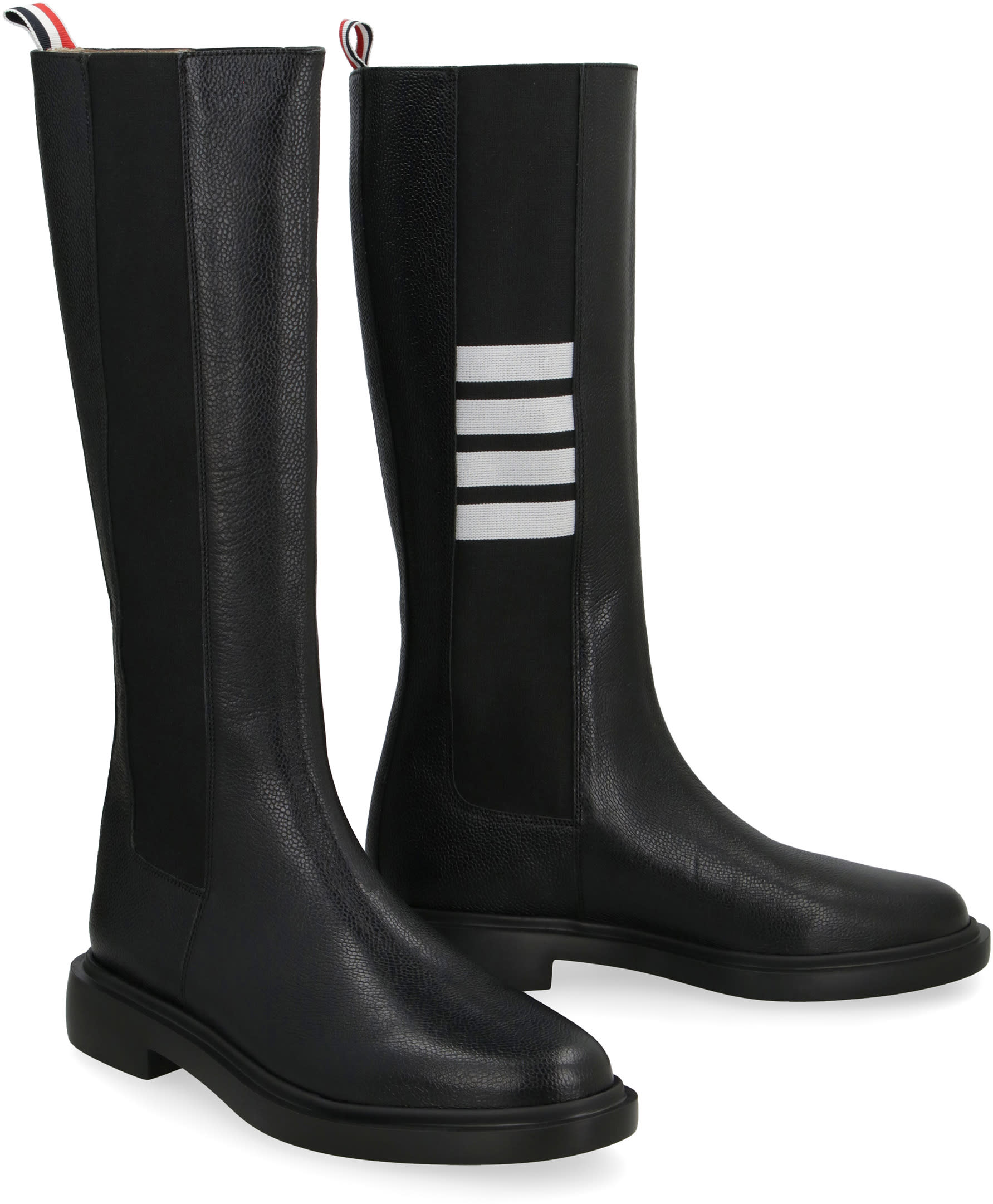 Thom Browne Leather Chelsea Boots | italist