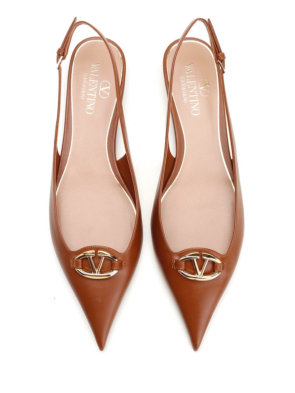 サンダル・ミュール Valentino Garavani \"V Logo Moon\" sling back Valentino Garavani 'v Logo Moon' Sling Back | italist