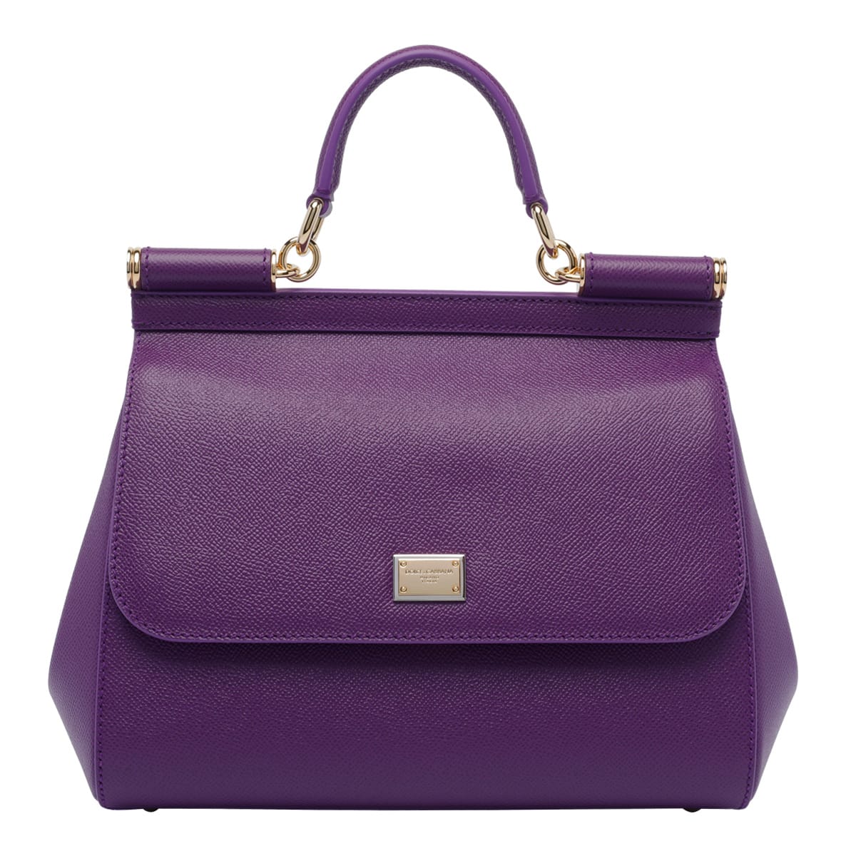 Dolce&Gabbana Large Caramel Sicily Hand Bag Dolce & Gabbana