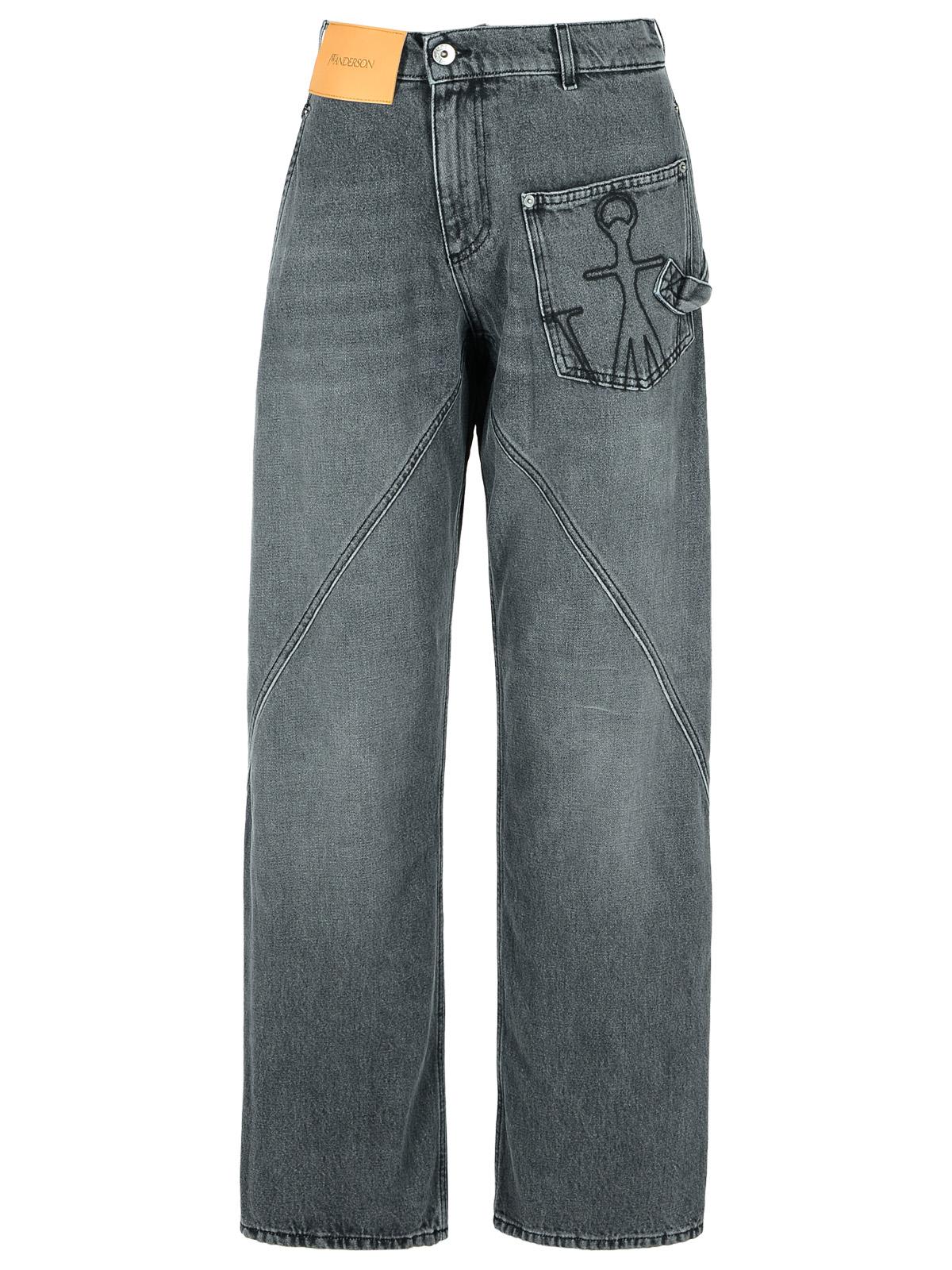 デニム・ジーパン JW ANDERSON Women Denim Pants DT0102 PG1745929 GREY Women's Denim by JW Anderson