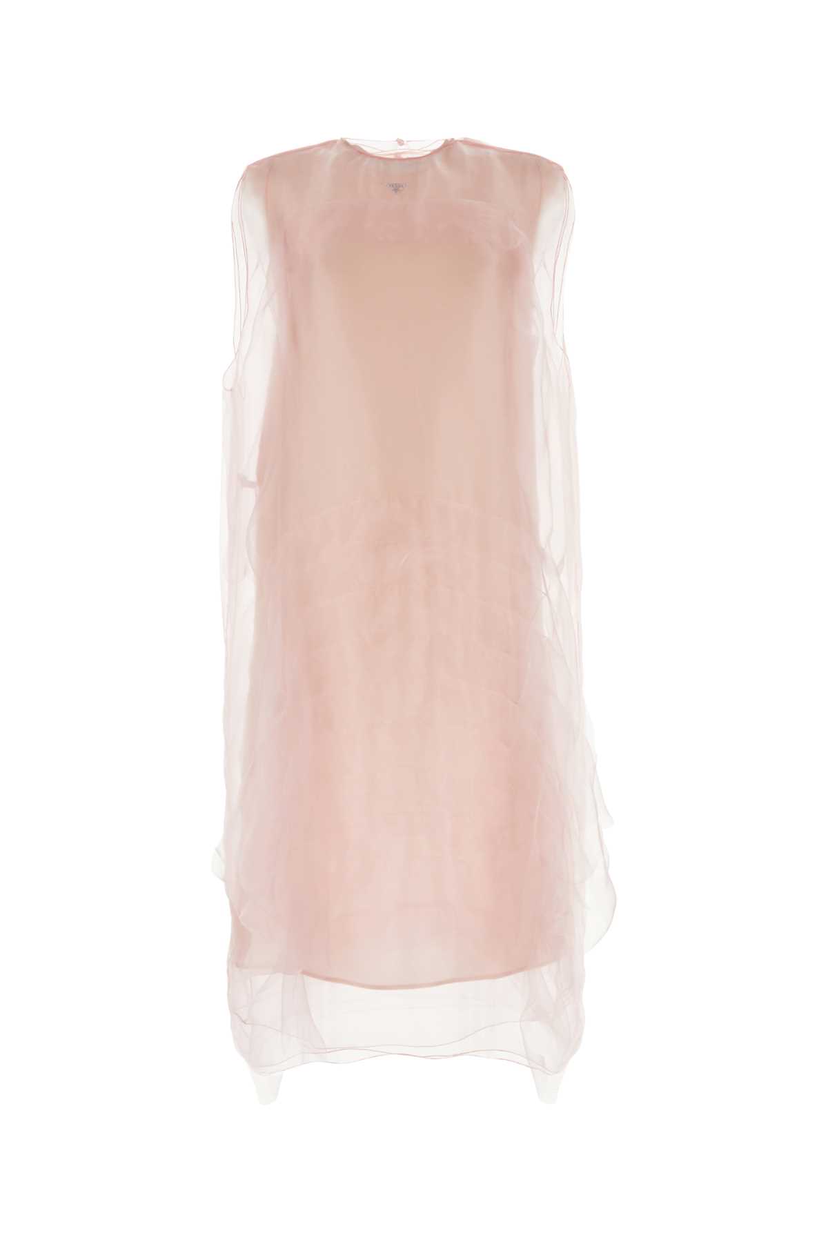 pink voile dress