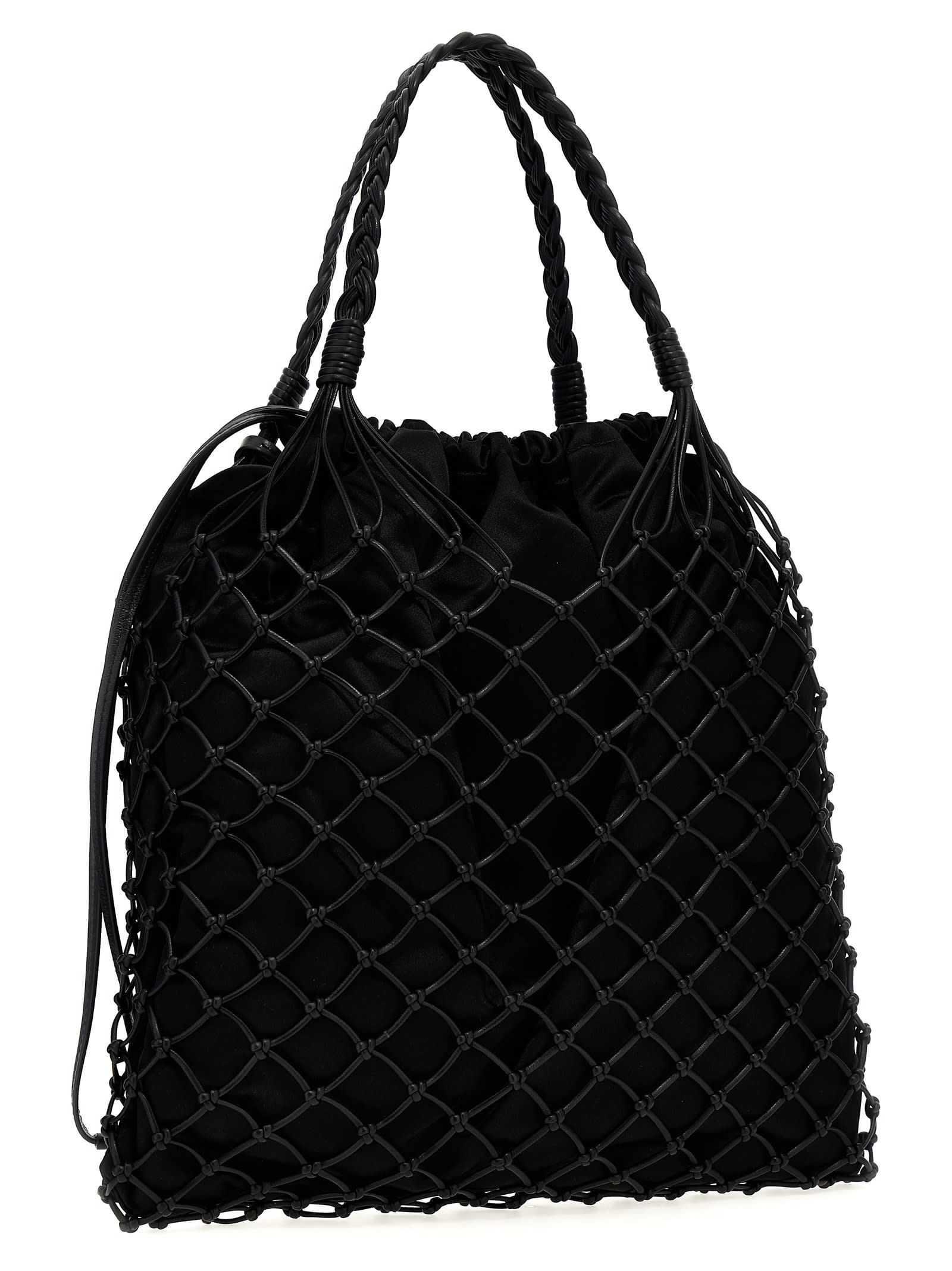 【関税込み】moschino Woven nappa leather shopping bag Moschino Woven Nappa Leather Shopping Bag | italist, ALWAYS