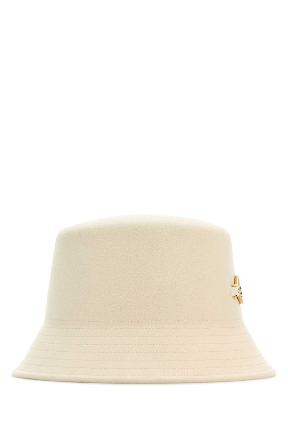 ハット VALENTINO GARAVANI Ivory Felt Bucket Hat Valentino Garavani Ivory Felt Bucket Hat | Balardi