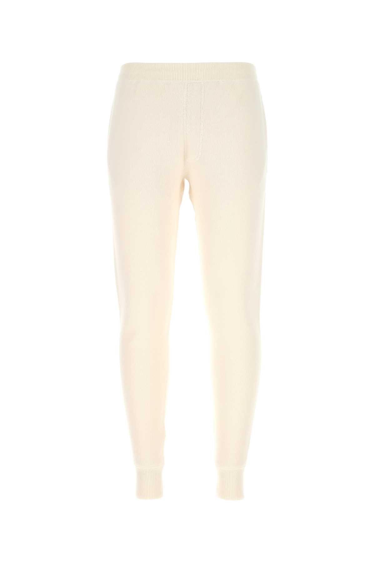トラックパンツ・ジャージ PRADA Ivory stretch cashmere blend joggers Prada Ivory Stretch Cashmere Blend Joggers | italist, ALWAYS