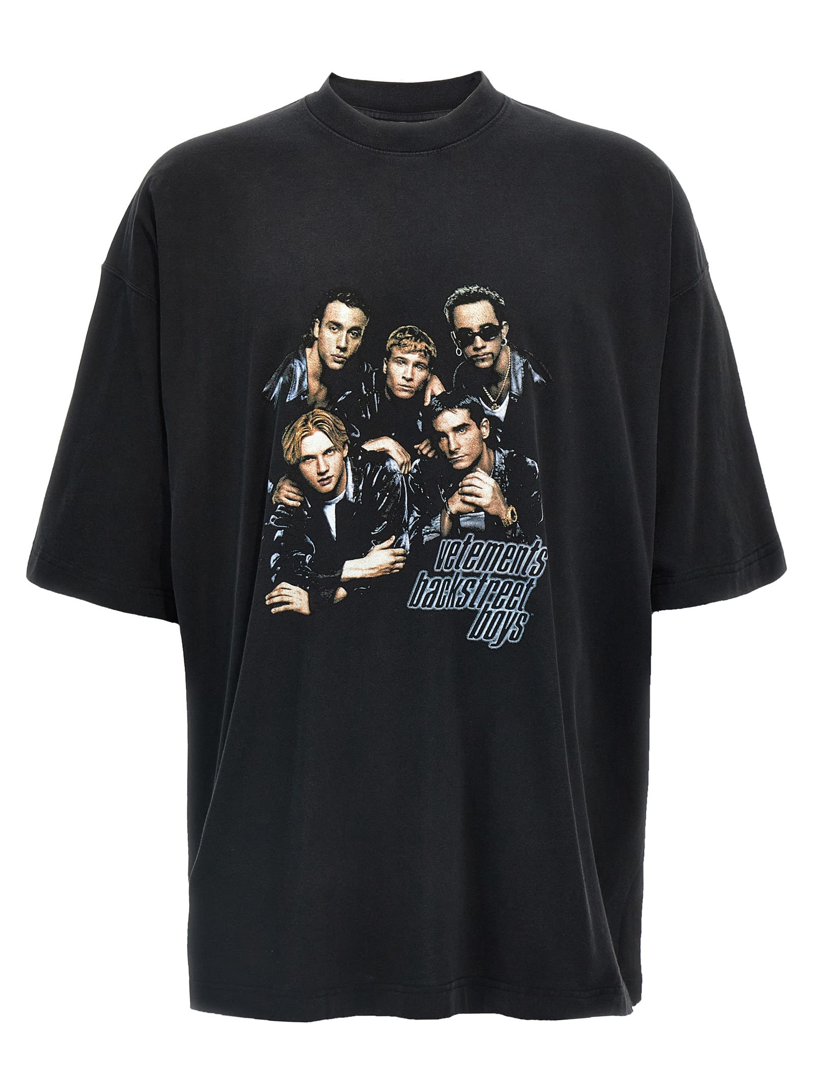 (送料・関税込) VETEMENTS \"Black Runway Backstreet Boys\" VETEMENTS Black Runway Backstreet Boys Oversized Hoodie
