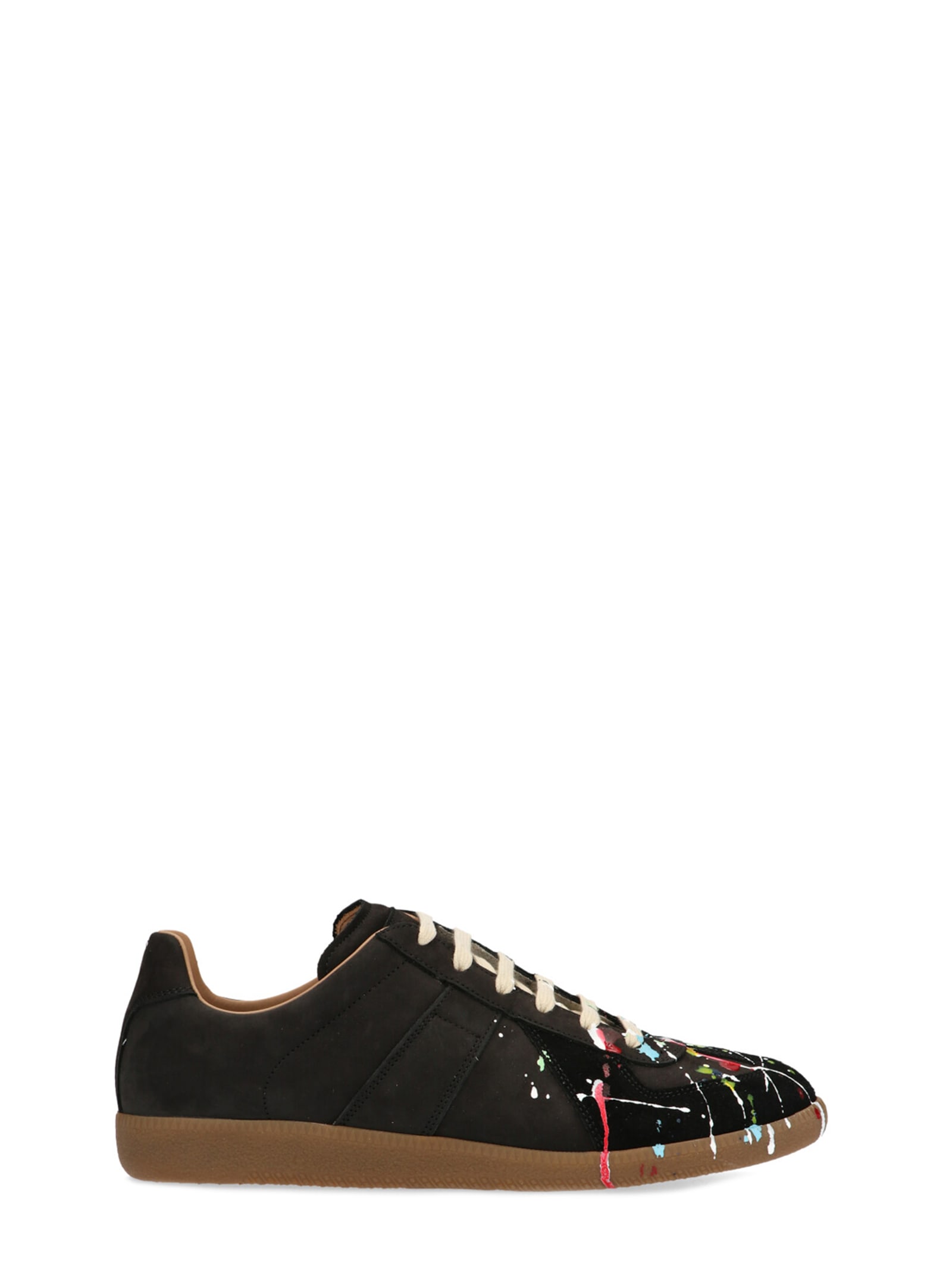 Maison Margiela Replica Leather Sneakers | italist Maison Margiela Replica Leather Sneakers | italist