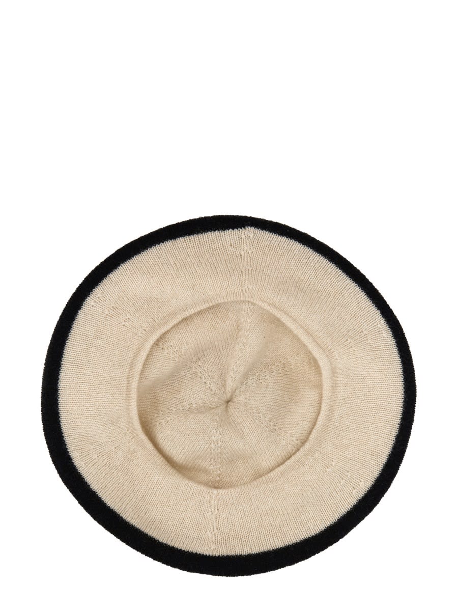 ハット MARGARET HOWELL FW22 HAT WITH POM POM (WOAC0340A22_CREBKE) Margaret Howell Hat With Pom Pom | italist