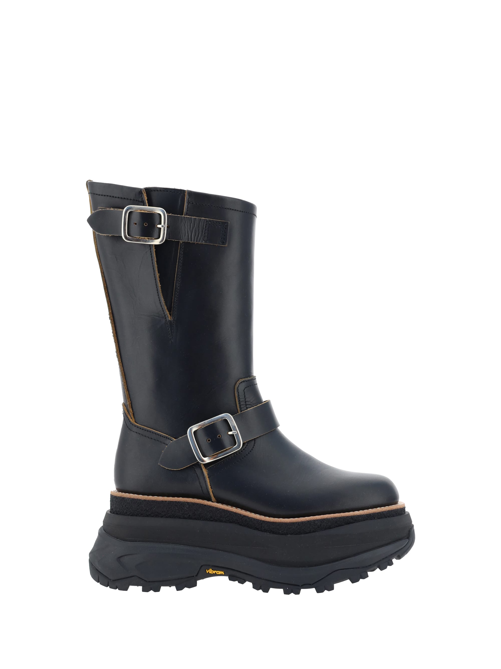 靴 sacai Wingtip Engineer Boots Sacai Engineer Boots | italist