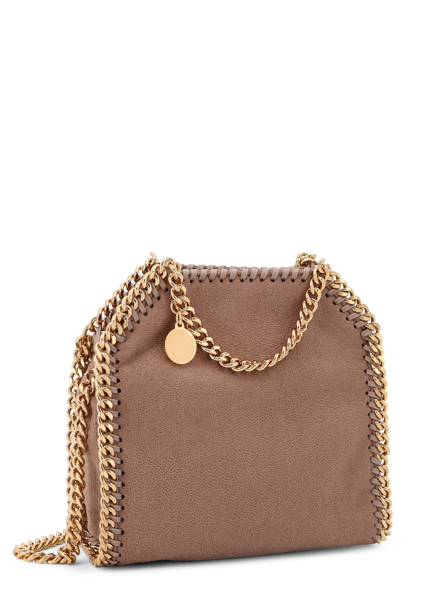 Stella McCartney Falabella Tiny Shaggy Deer Shoulder Bag