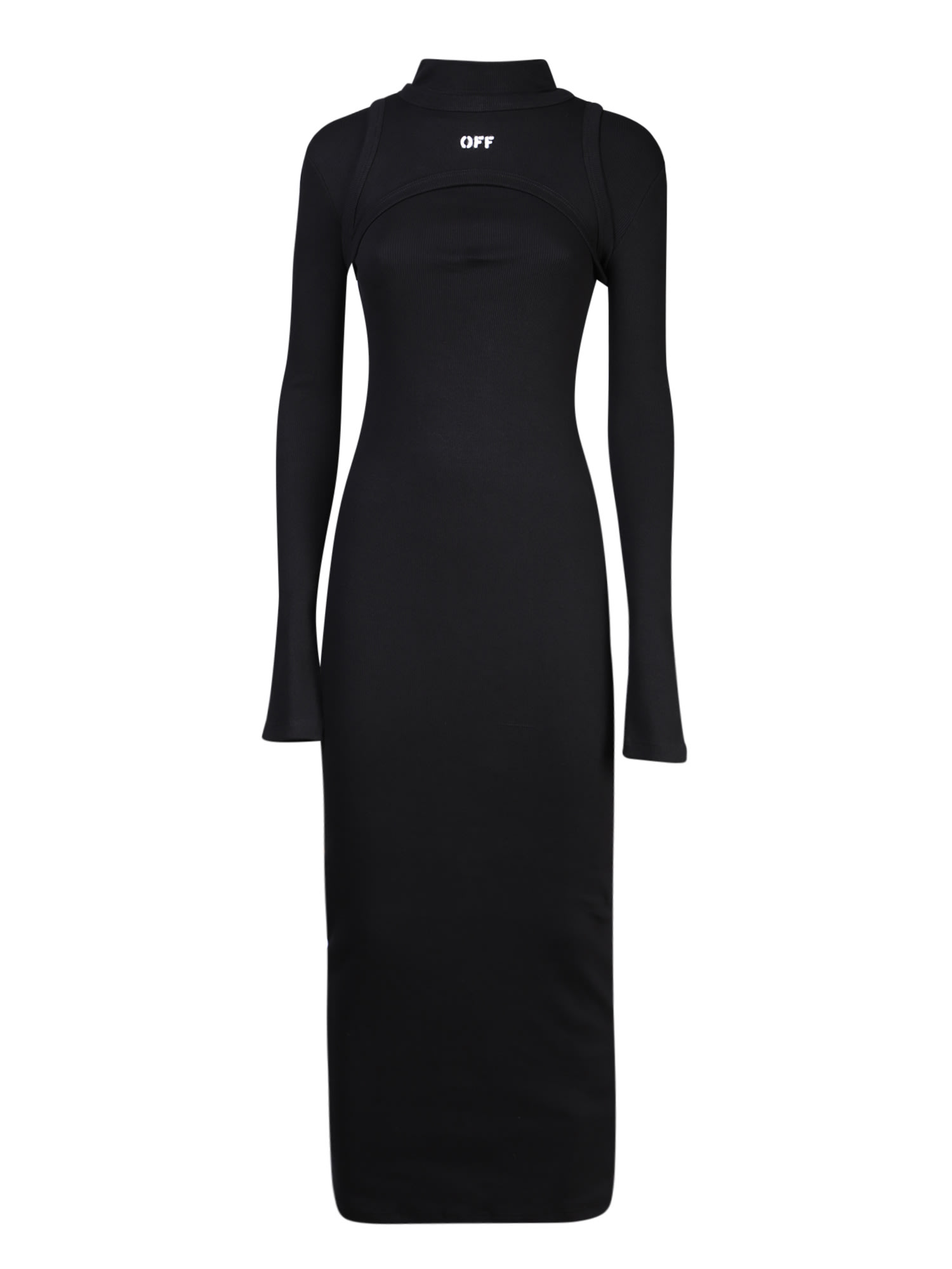 パーティードレス Off-White OWDB460S23 FAB001 1000 Dresses Black 51bBZsdpR2L.jpg