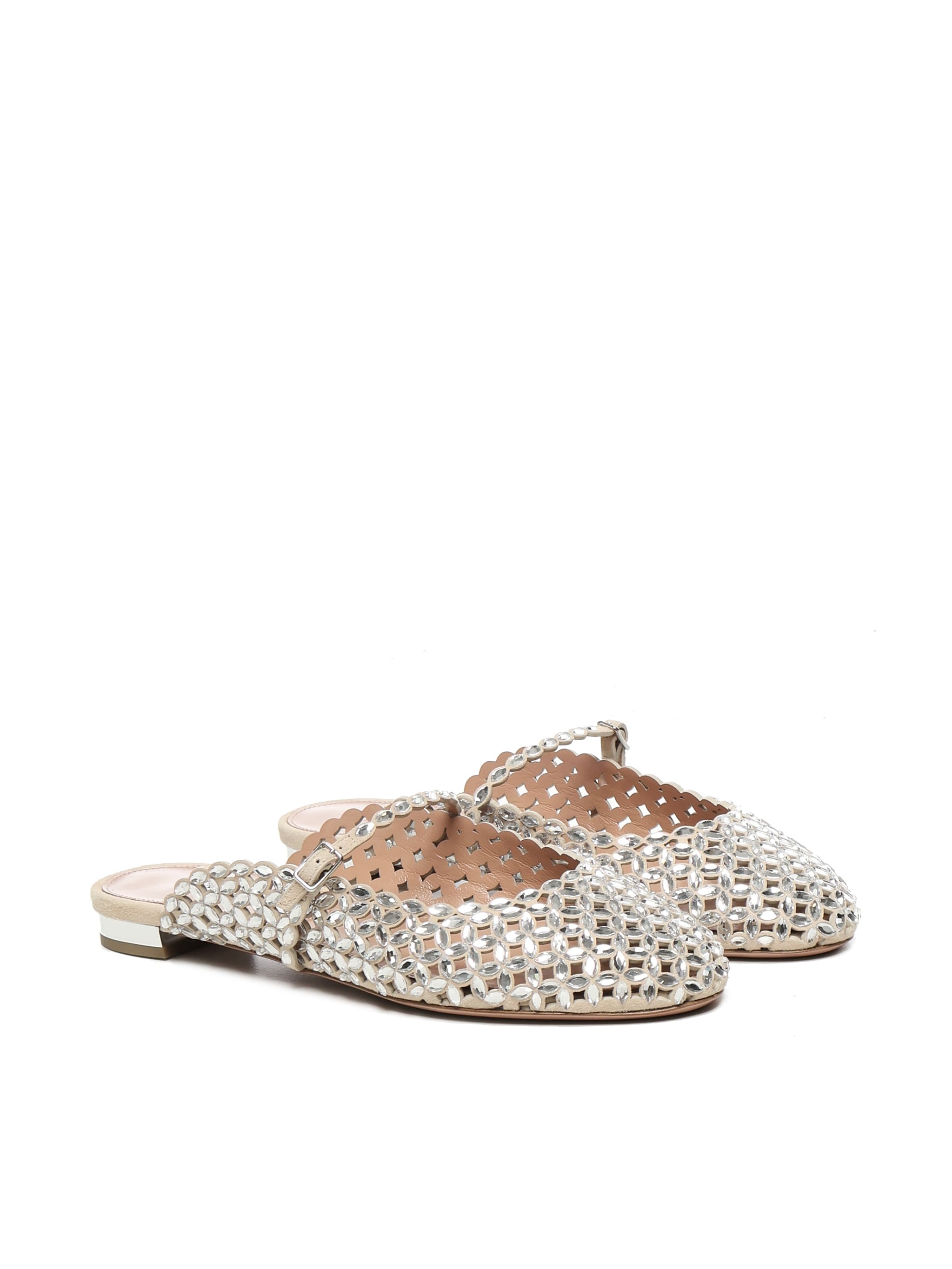 【送料&関税込】Aquazzura Crystal Sea Sandal Aquazzura Crystal Sea Sandal | italist