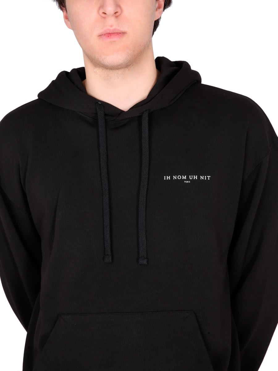パーカー・フーディ IH NOM UH NIT SS23 SWEATSHIRT WITH PRINT (NUS23233_009) ih nom uh nit Sweatshirt With Print | italist