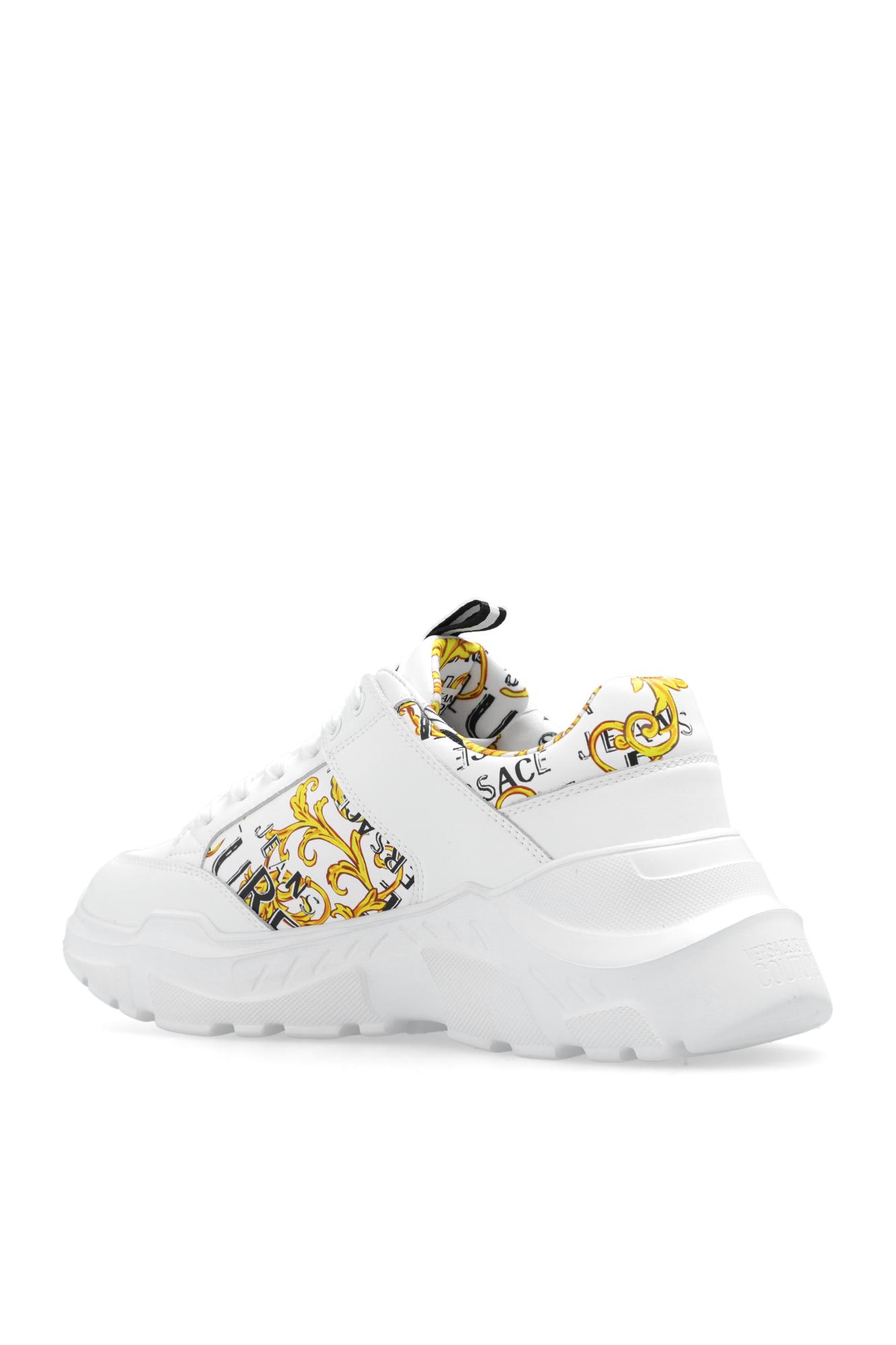 【関税＆送料込み】Versace Sneakers With Print Versace Jeans Couture Printed Sneakers | italist