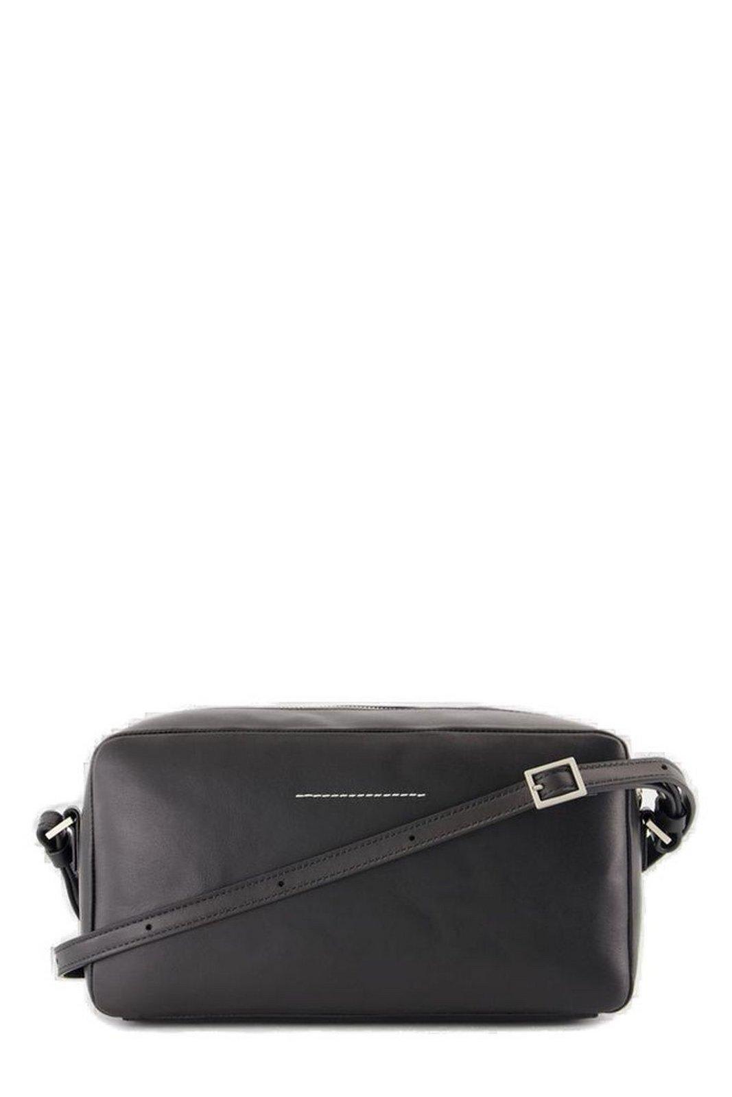 MM6 Maison Margiela Numbers-plaque Zipped Crossbody Bag