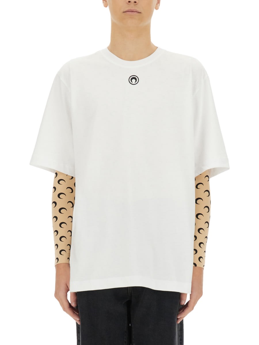 Marine Serre Jersey T-shirt | italist