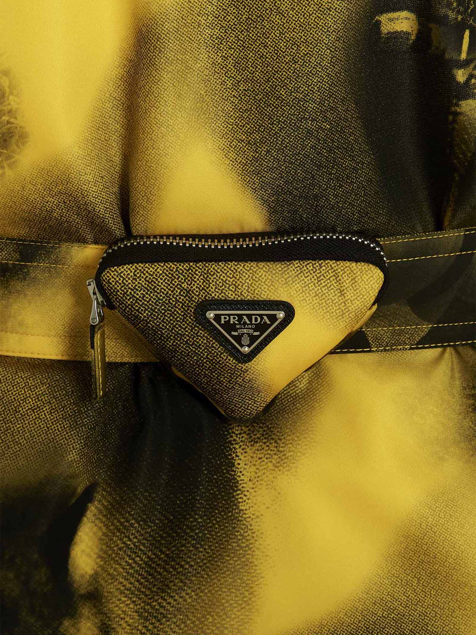【関税込み】prada Re-Nylon printed parka Prada Re-nylon Printed Parka | italist